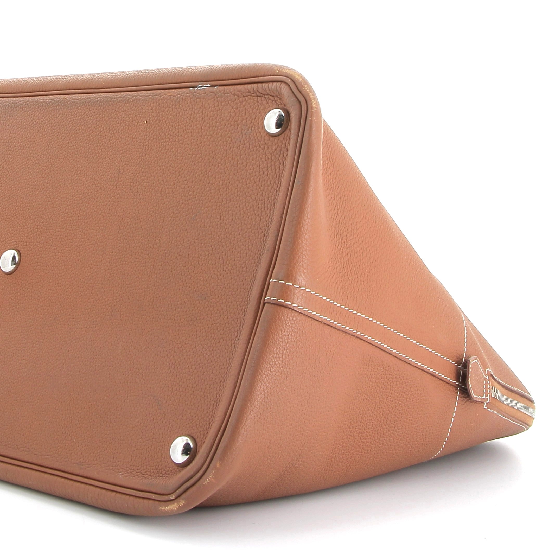 HERMÈS Bolide 45 Shark Gold Togo Finition Palladié