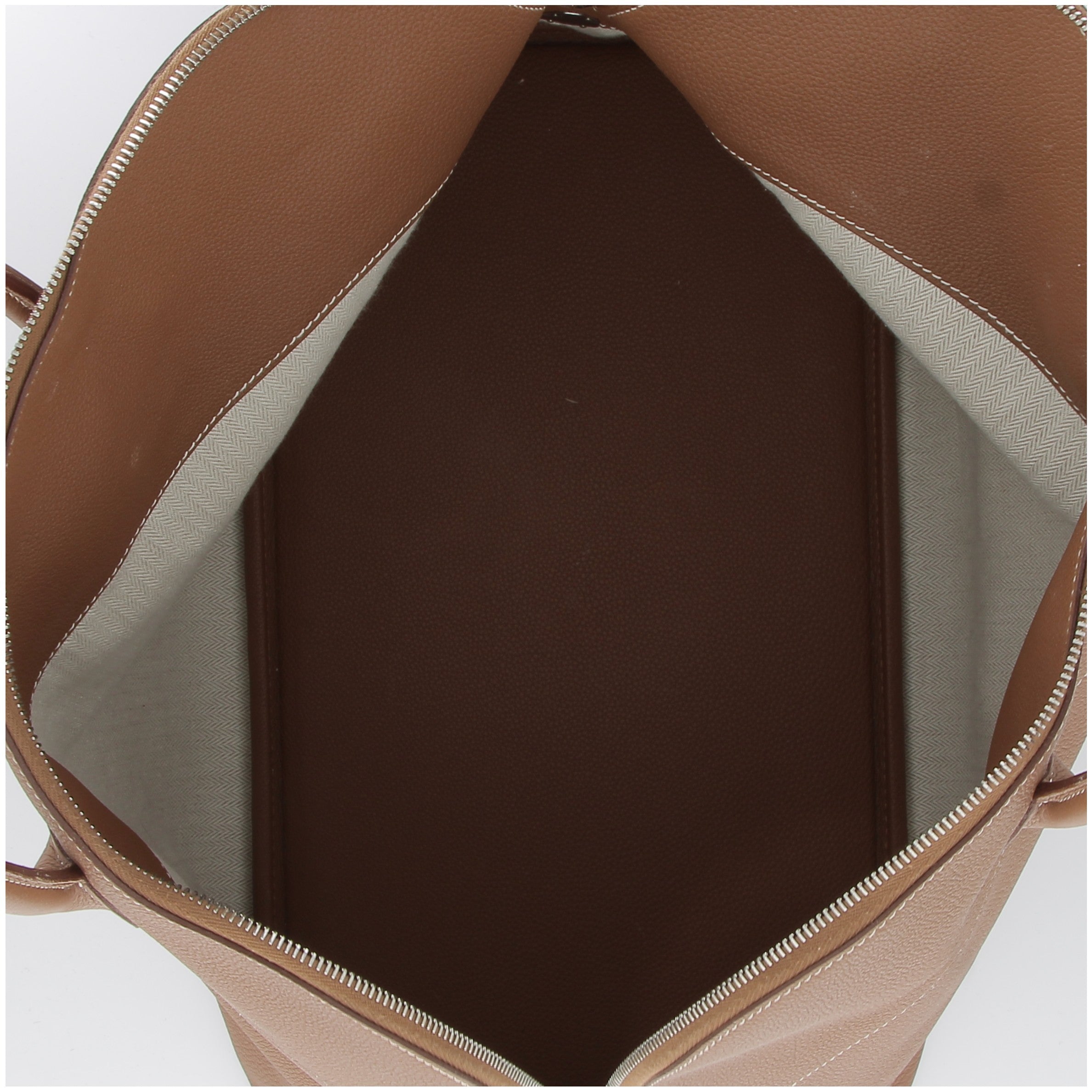 HERMÈS Bolide 45 Shark Gold Togo Finition Palladié