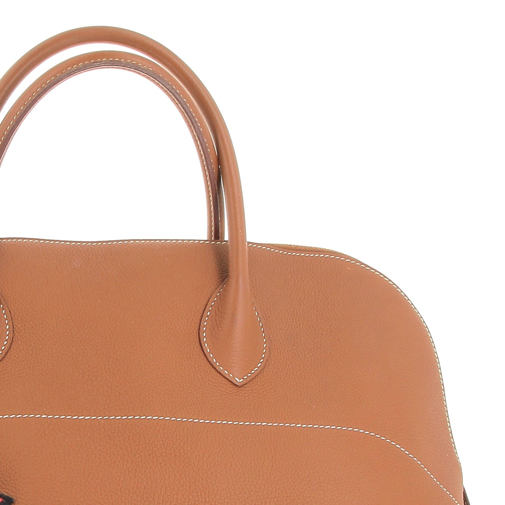 HERMÈS Bolide 45 Shark Gold Togo Finition Palladié