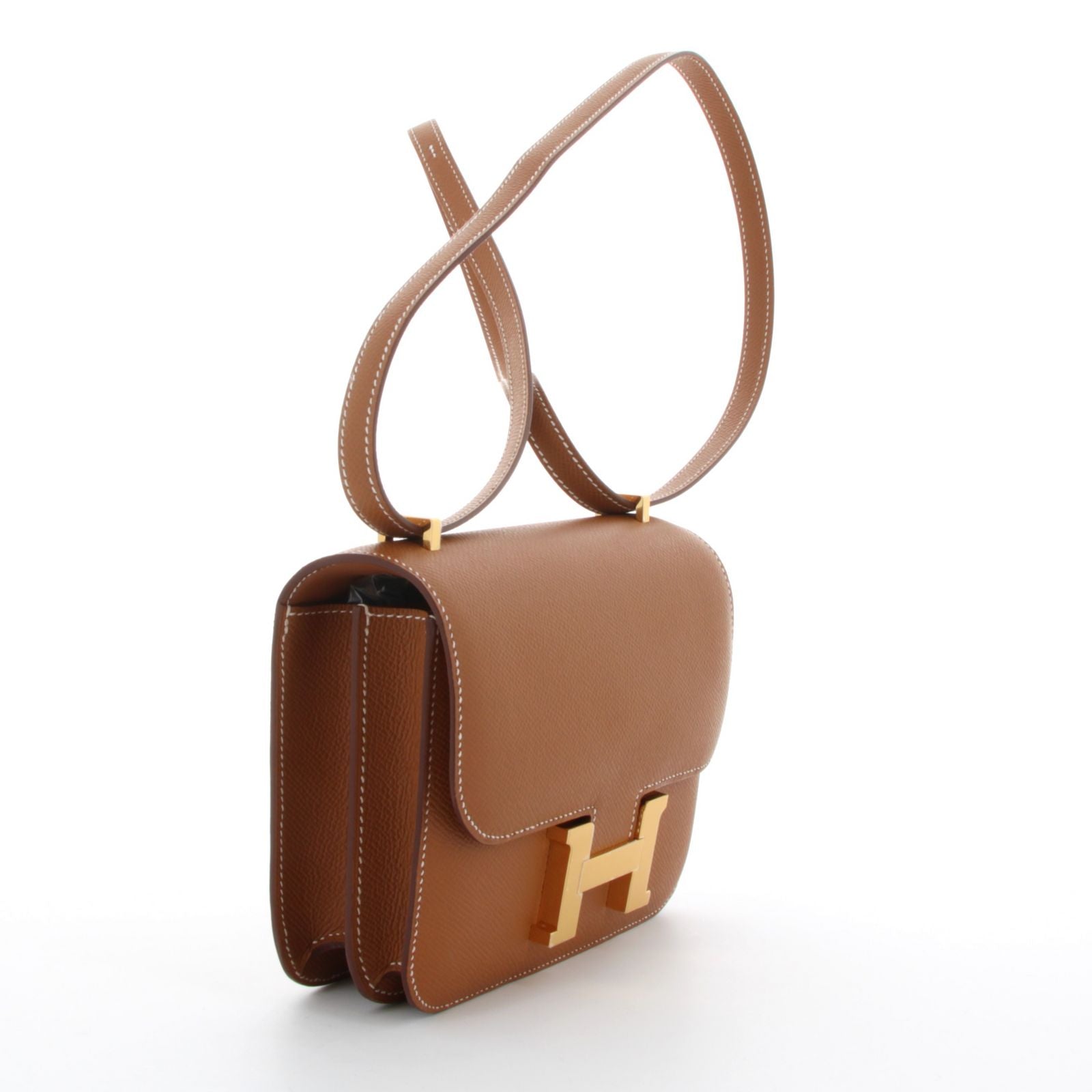 HERMES Constance 18 Gold Epsom Gold Hardware (Yellow Gold)