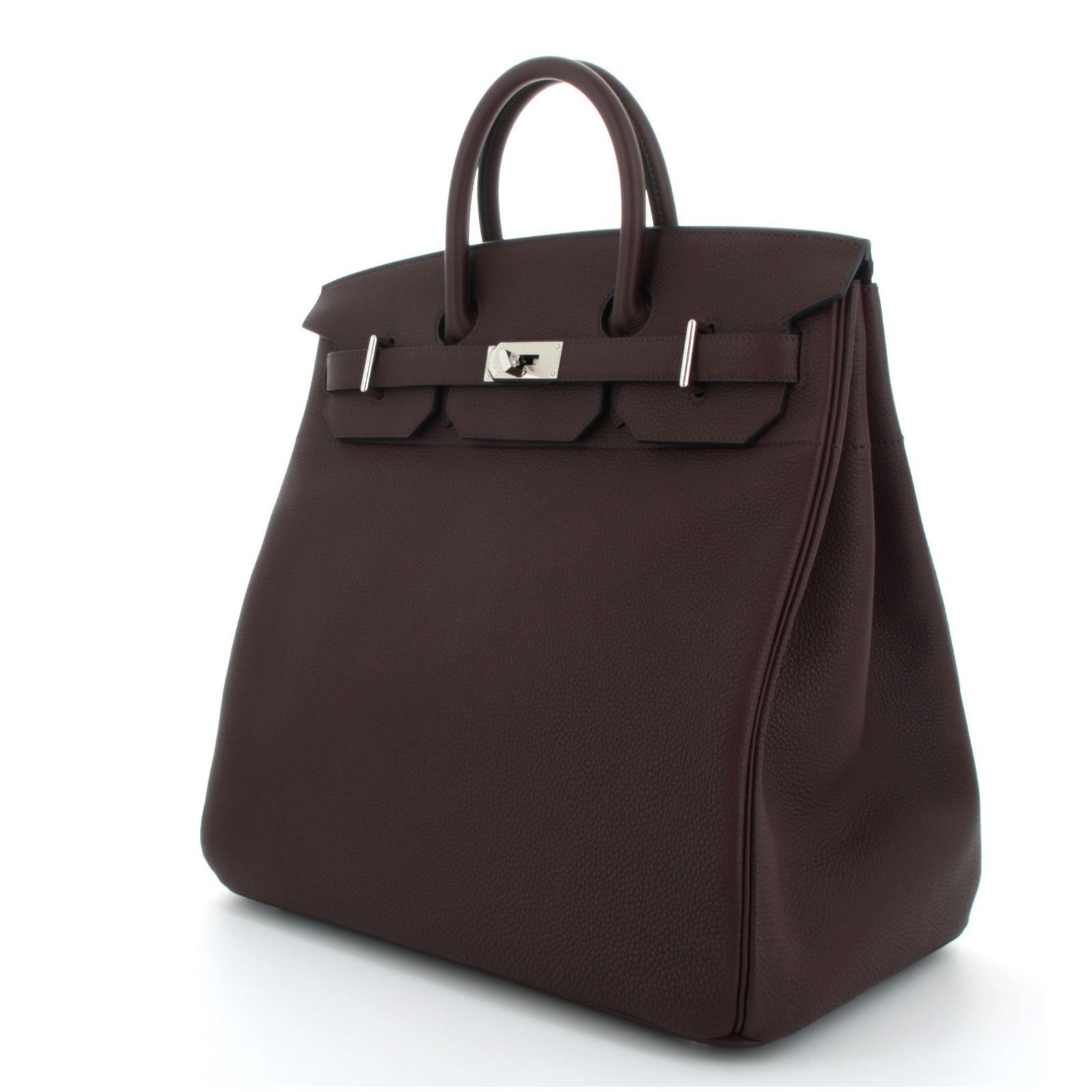 HERMÈS HAUT À COURROIES 40 ROUGE H TOGO HSS SPECIAL ORDER FINITION Palladié