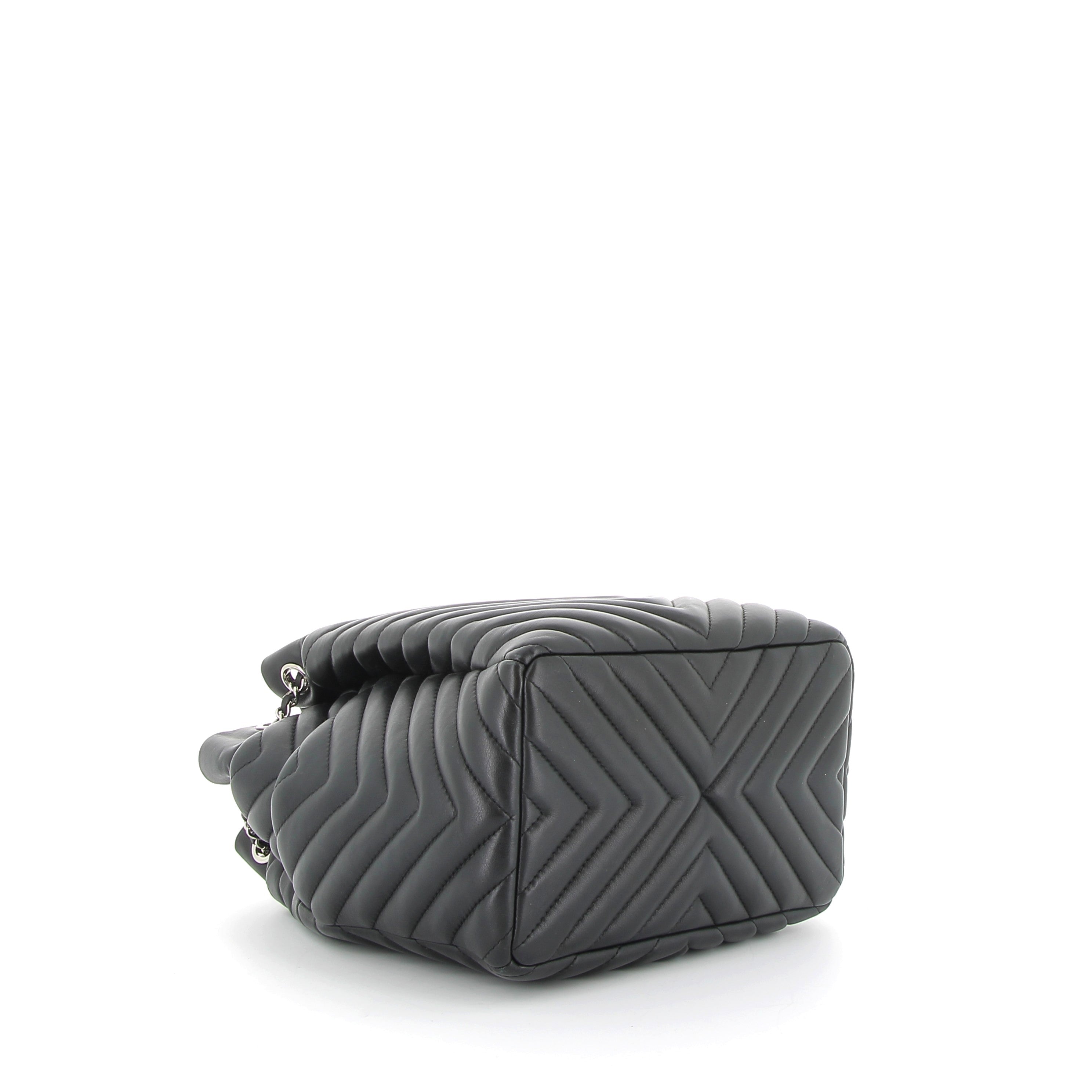 CHANEL Sac Sceau Urban Spirit Cuir Noir