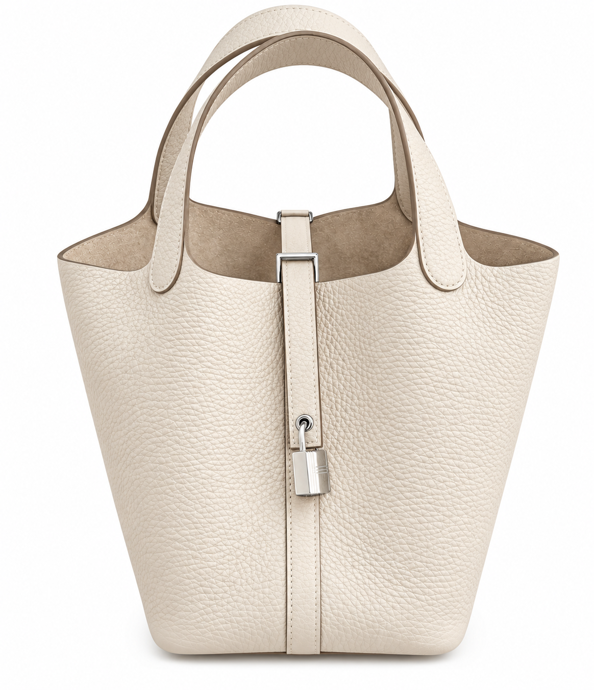HERMÈS PICOTIN 18 CRAIE TAURILLON CLÉMENCE FINITION PALLADIÉE