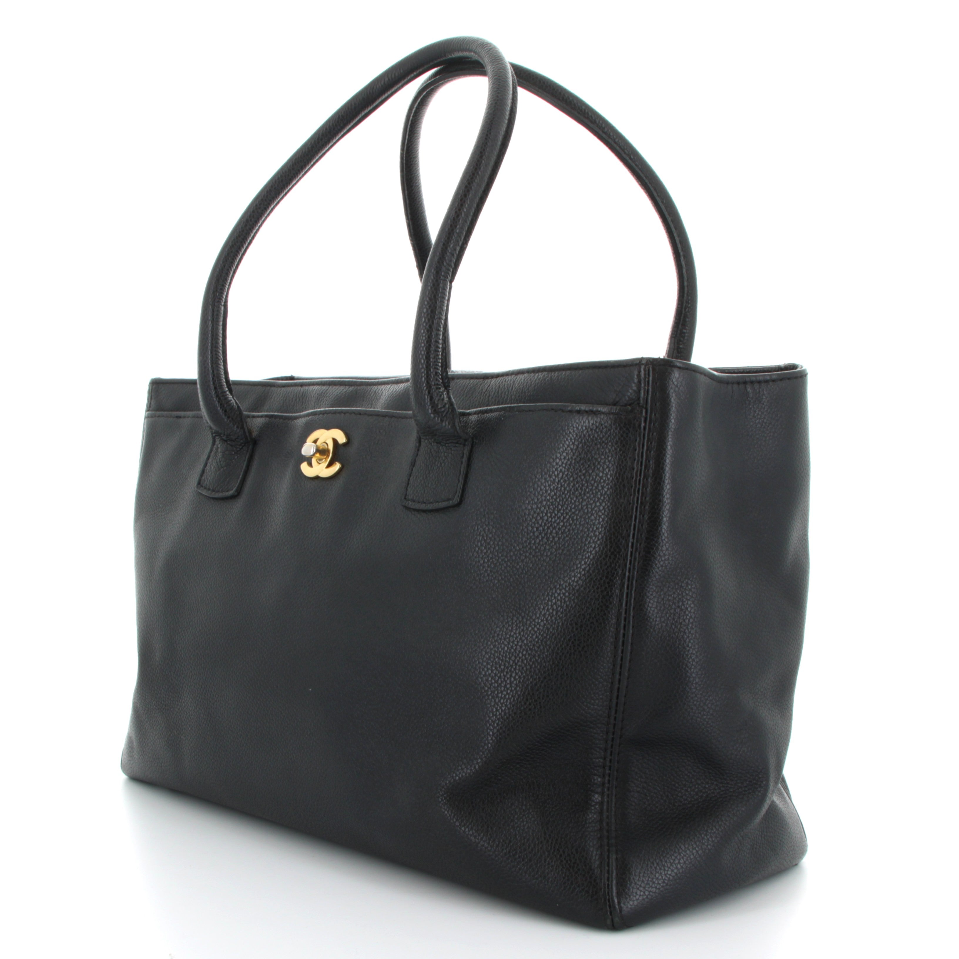CHANEL Noir Tote Gold Hardware (Yellow Gold)