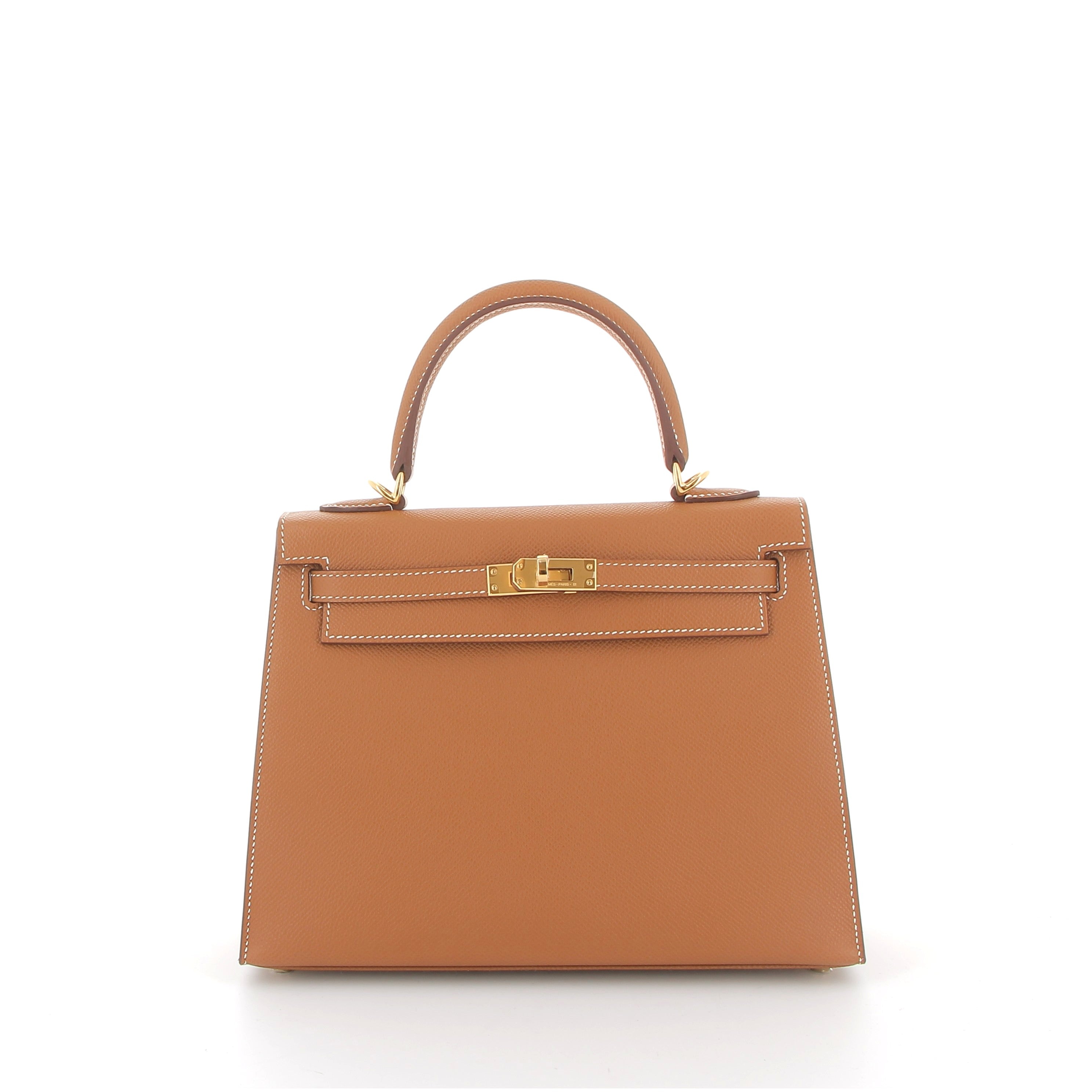 HERMÈS Kelly 25 Gold Epsom Finition Or jaune