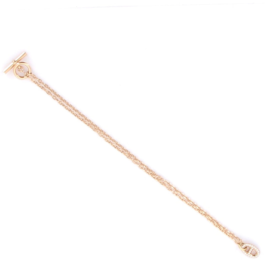 Pendentif Farandole Or Rose Serti de diamants