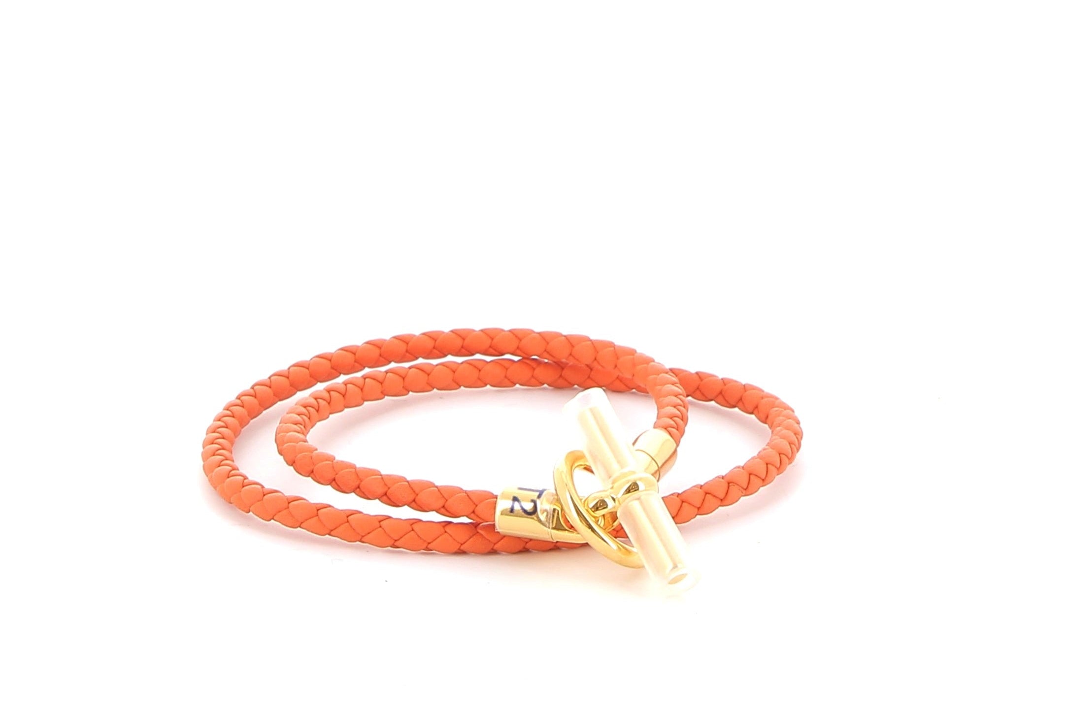 Hermes Bracelet Glenan Double Tour Tressé