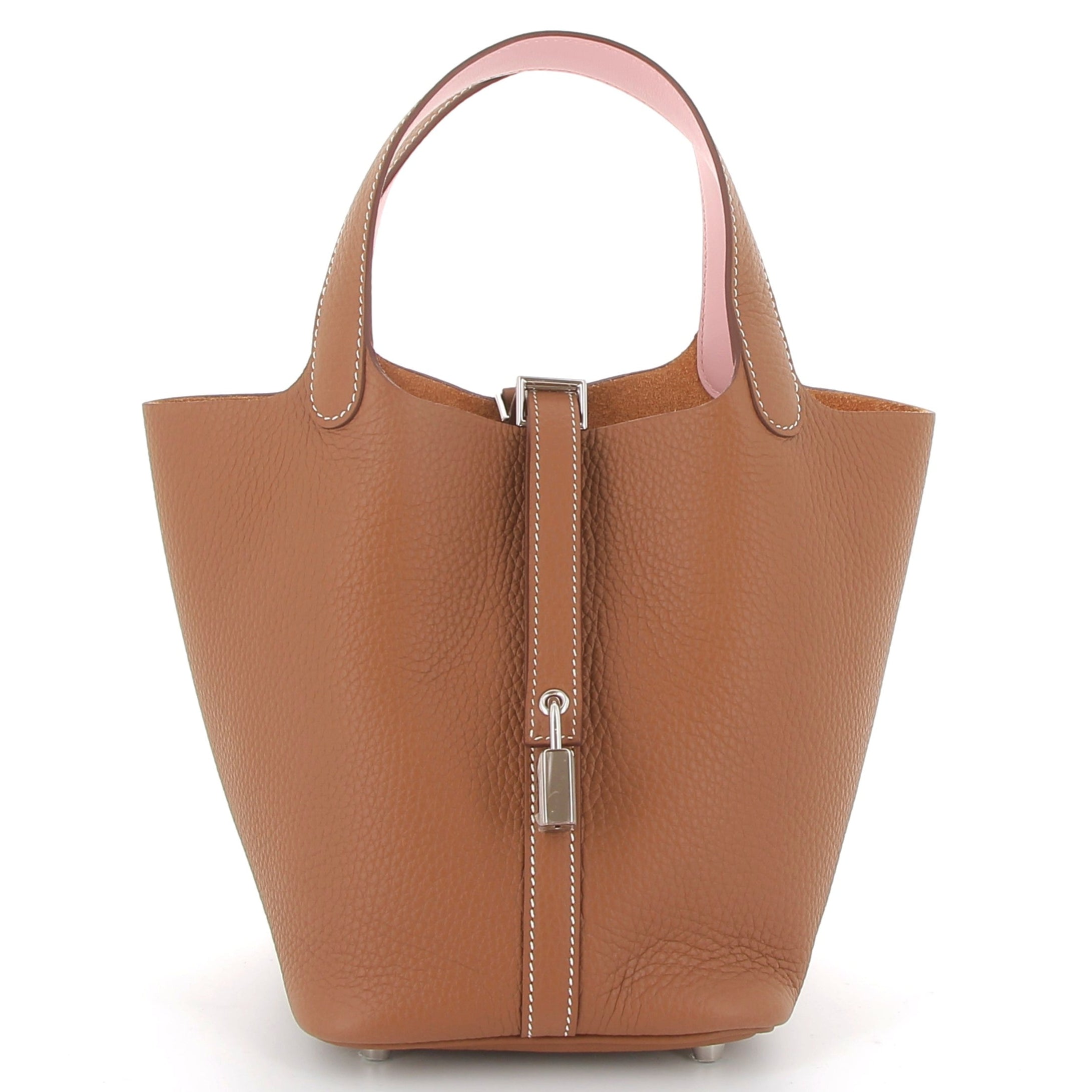 HERMES Picotin Lock 18 Taurillon Clemence Finition Palladié