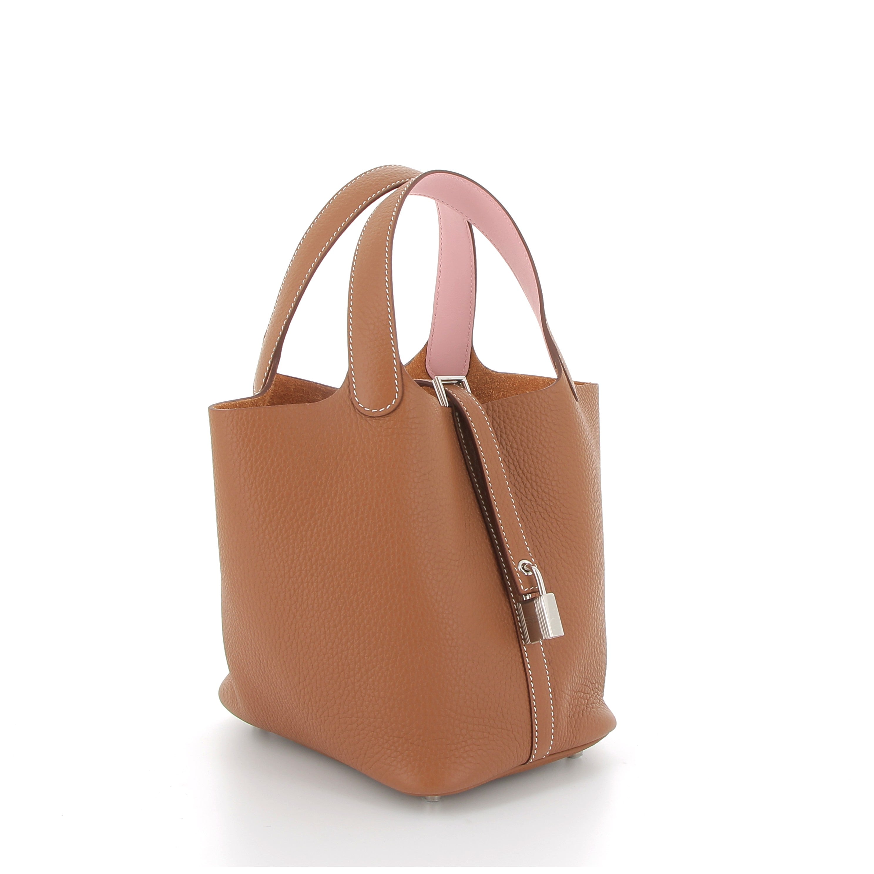 HERMES Picotin Lock 18 Taurillon Clemence Finition Palladié