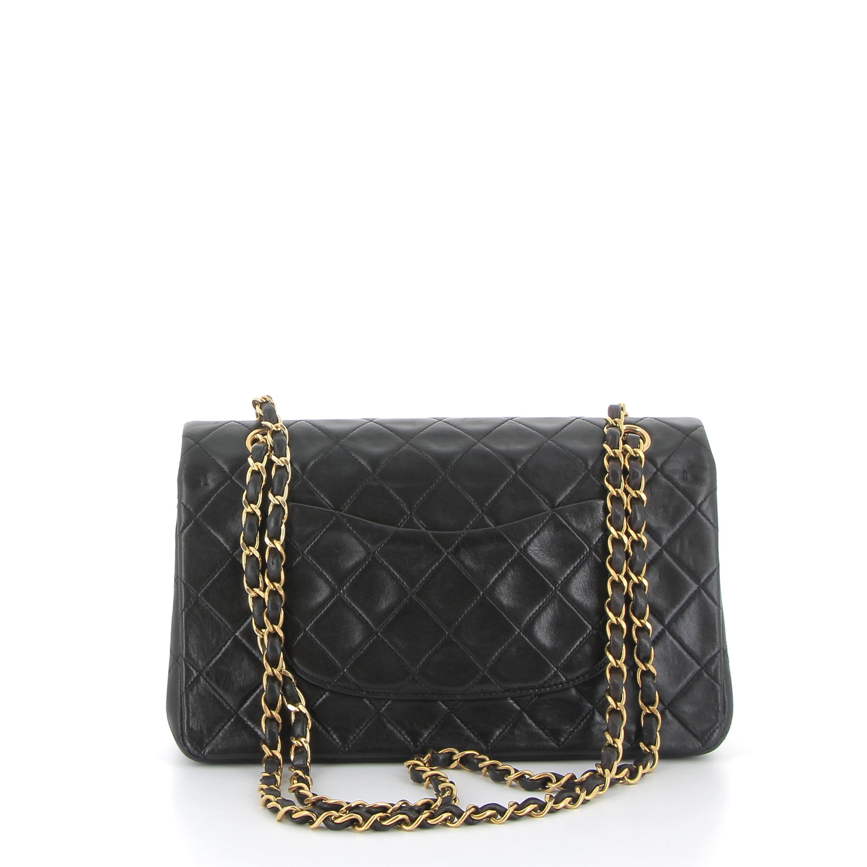 CHANEL Black Vintage Gold Finish
