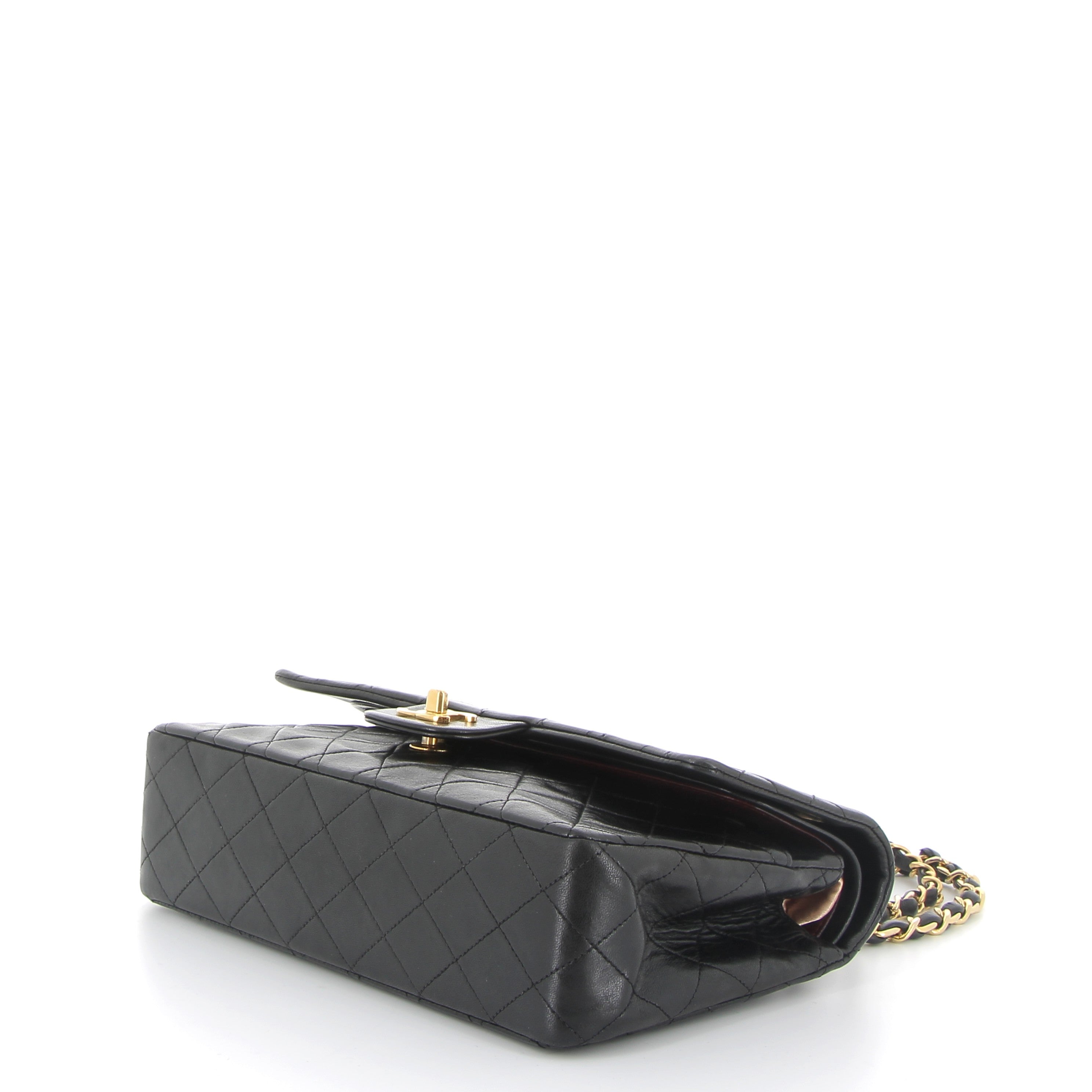 CHANEL Black Vintage Gold Finish