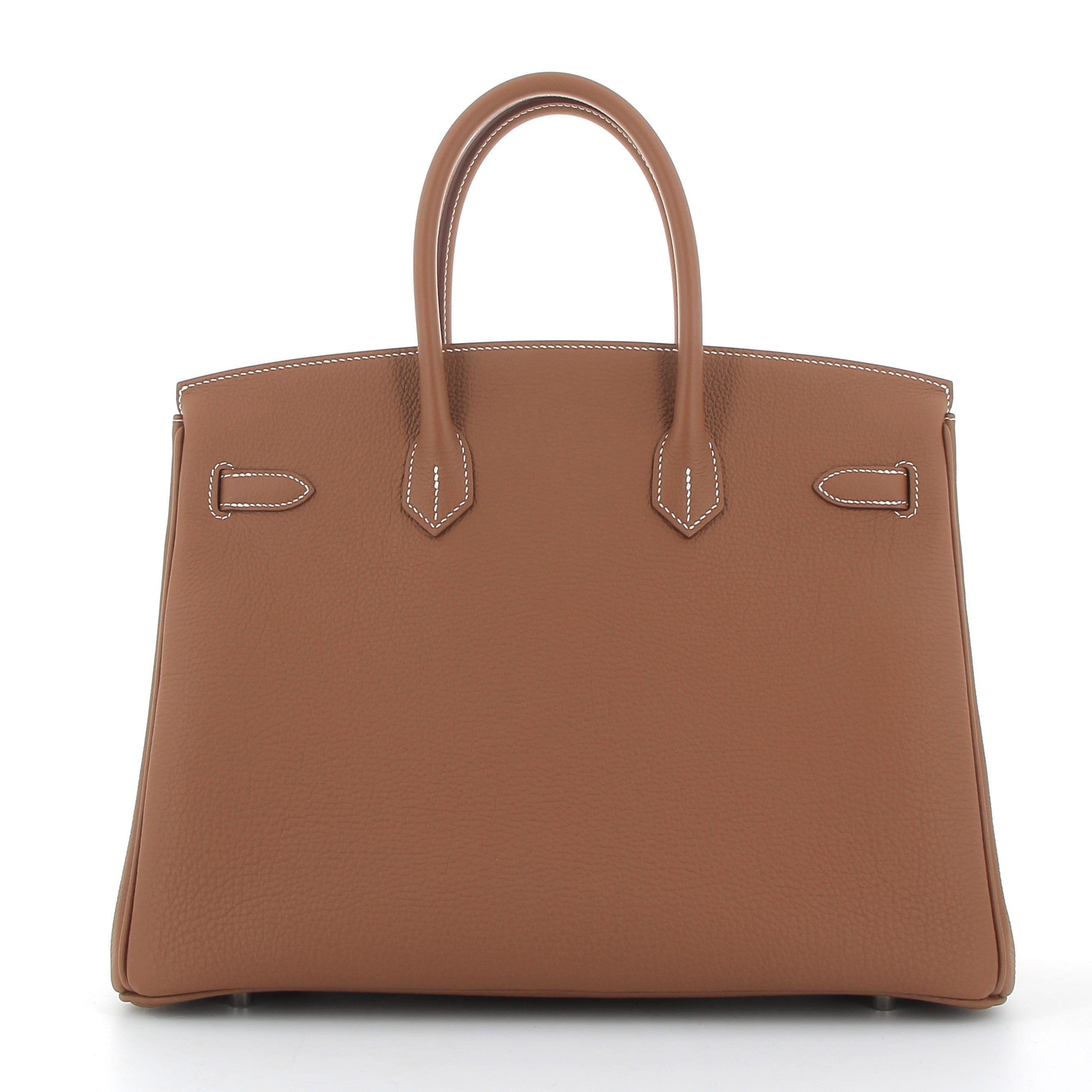 HERMES Birkin 35 Gold Cuir Togo Finition Palladié