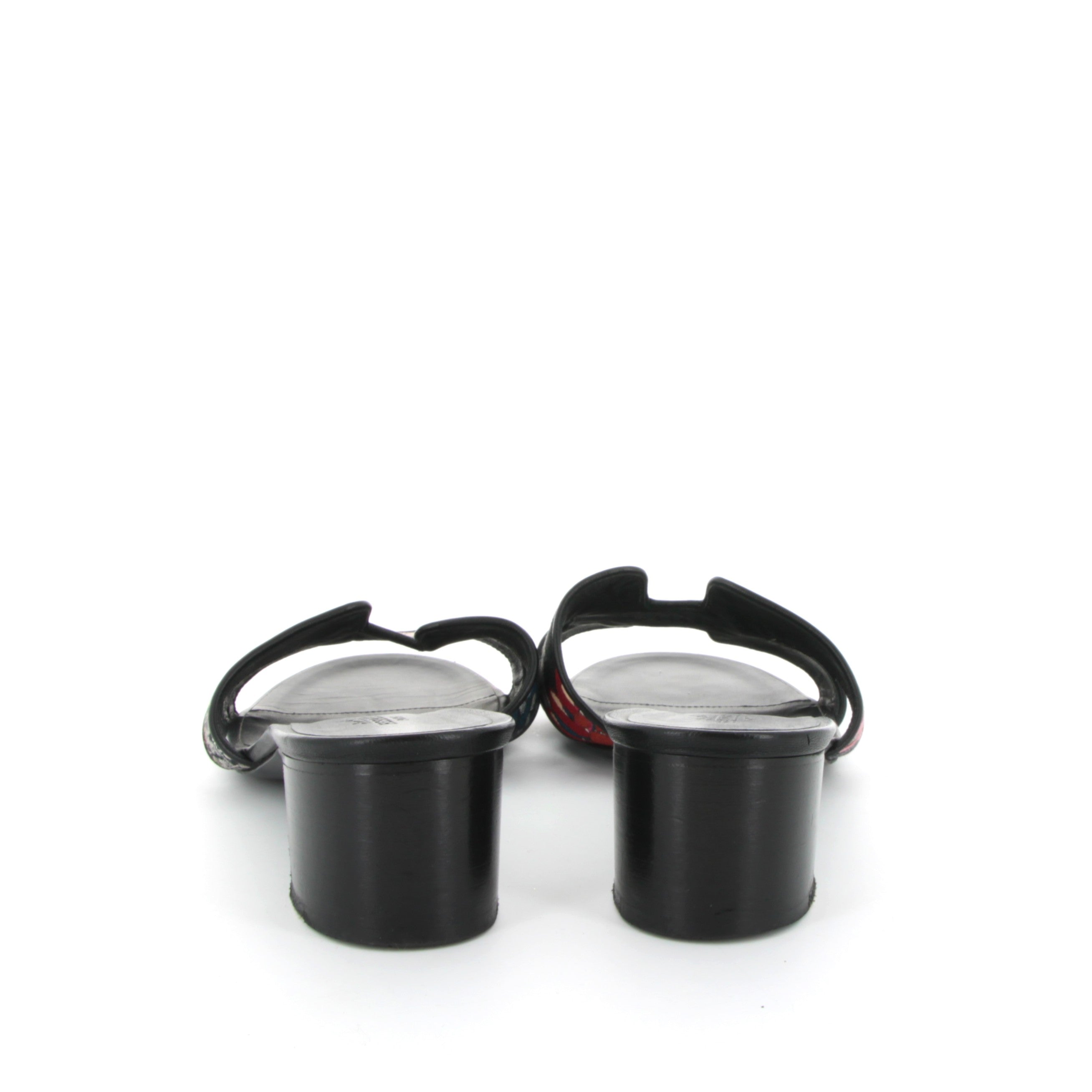 HERMES Oasis Sandales Oran à Talon