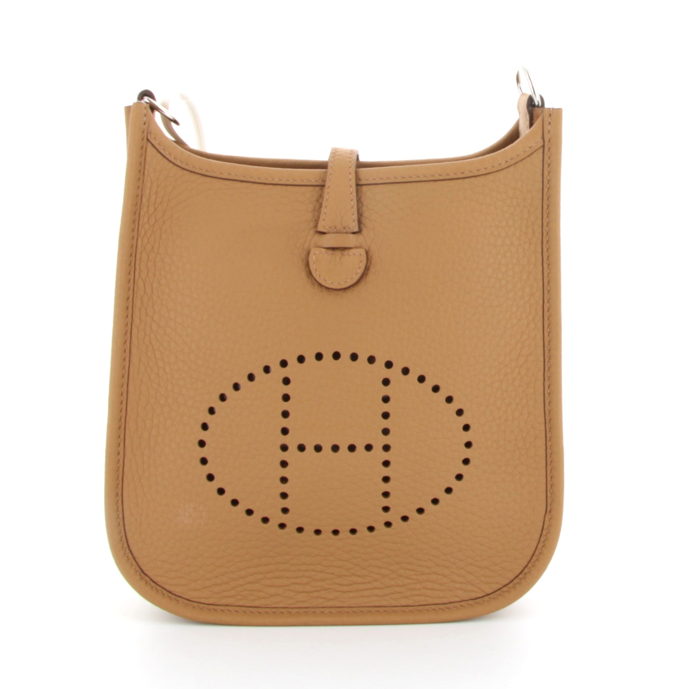 HERMÈS Mini Evelyne Finition Palladié