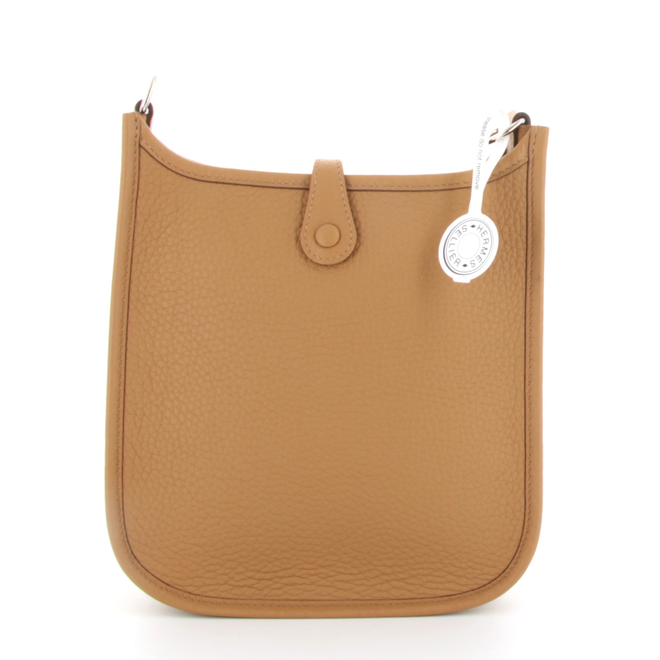 HERMÈS Mini Evelyne Finition Palladié