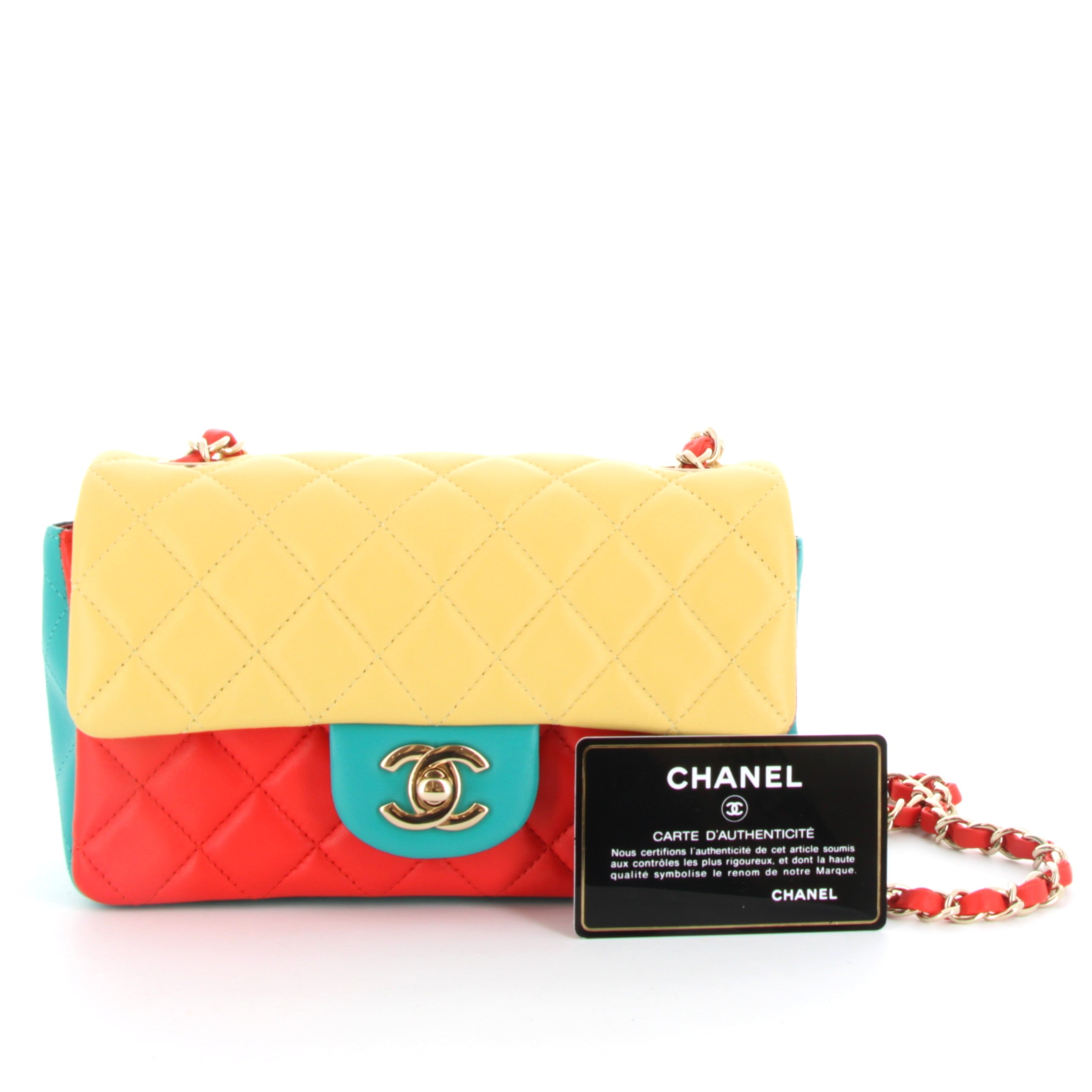 CHANEL Bandoulière Timeless/Classique Tricolor