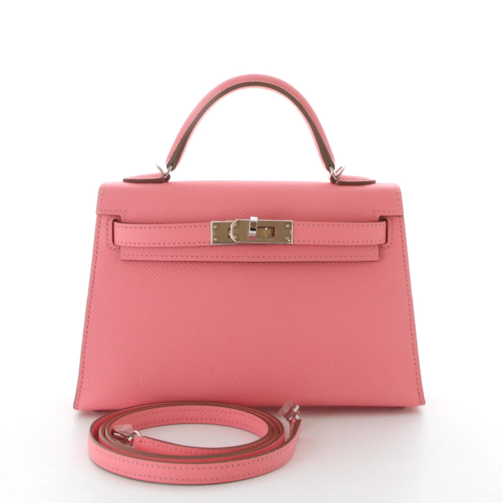 HERMÈS KELLY 20 EPSOM ROSE CONFETTI FINITION PALLADIÉ