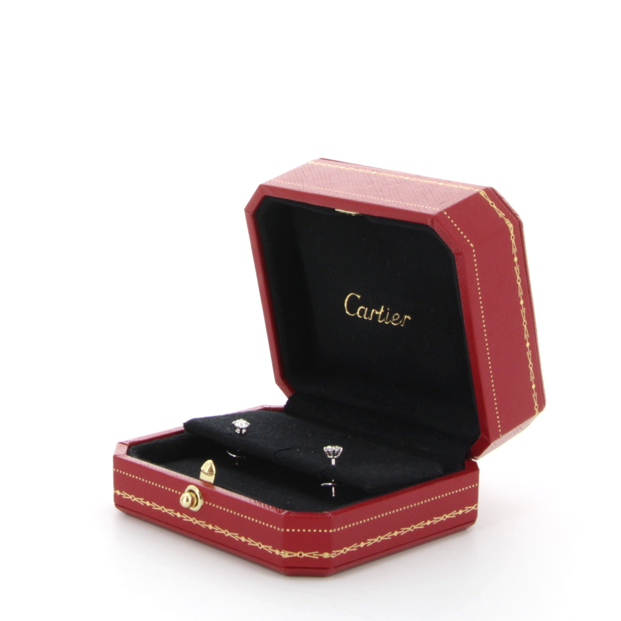 CARTIER BOUCLES D'OREILLES EN DIAMANTS