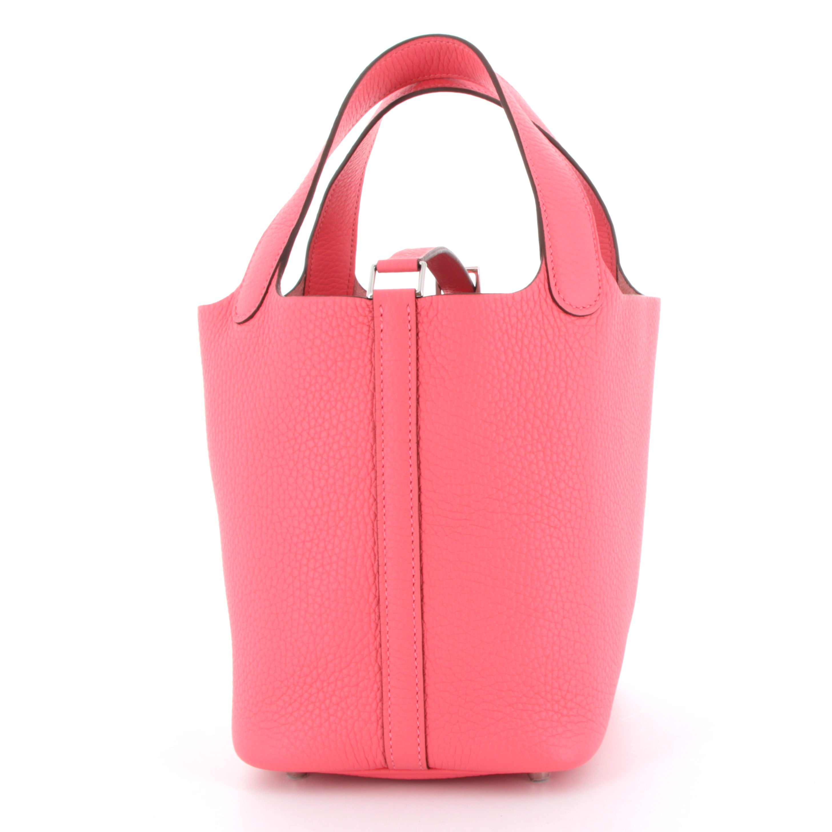 HERMES PICOTIN 18 ROSE AZALEE PHW