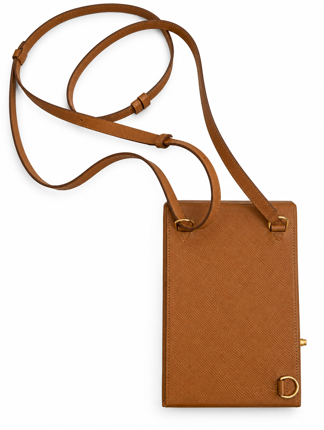 HERMÈS KELLY MULTIPOCKET TO GO POUCH GOLD EPSOM FINITION OR