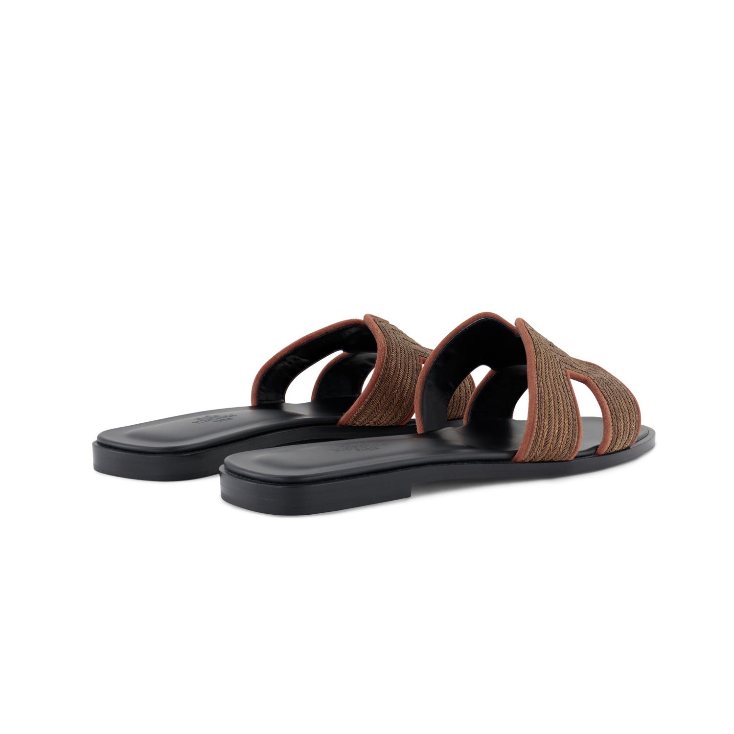 HERMES Oran Dabka Rouge De Turin Goat Leather