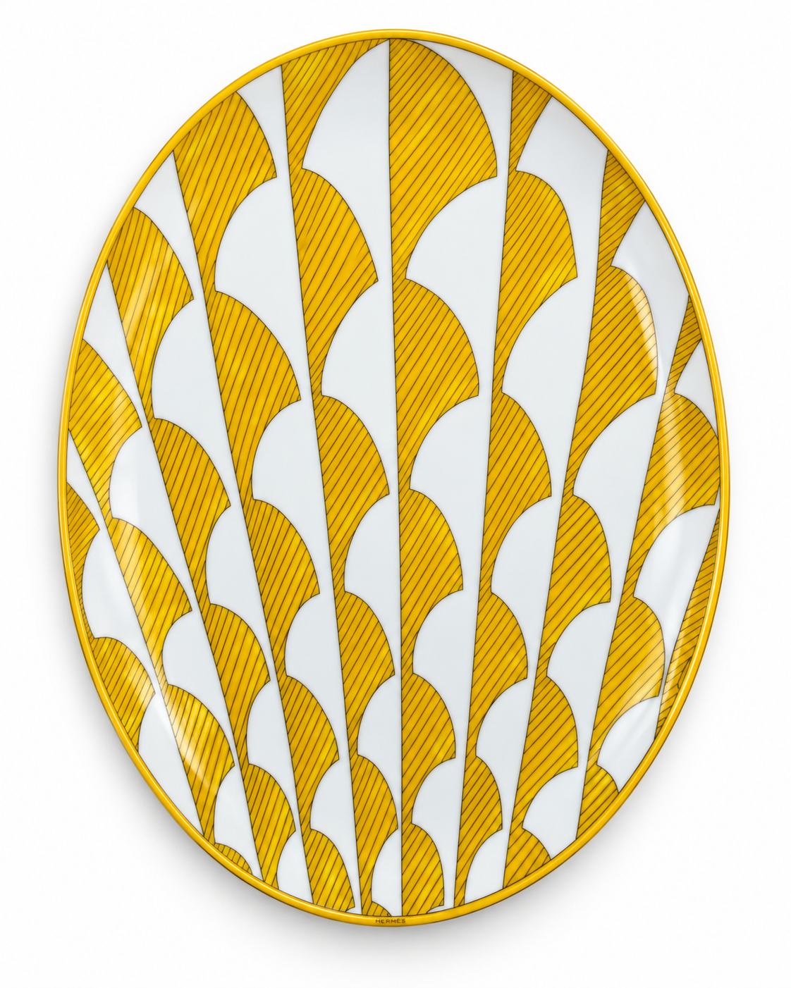 HERMÈS PLAT OVALE SOLEIL