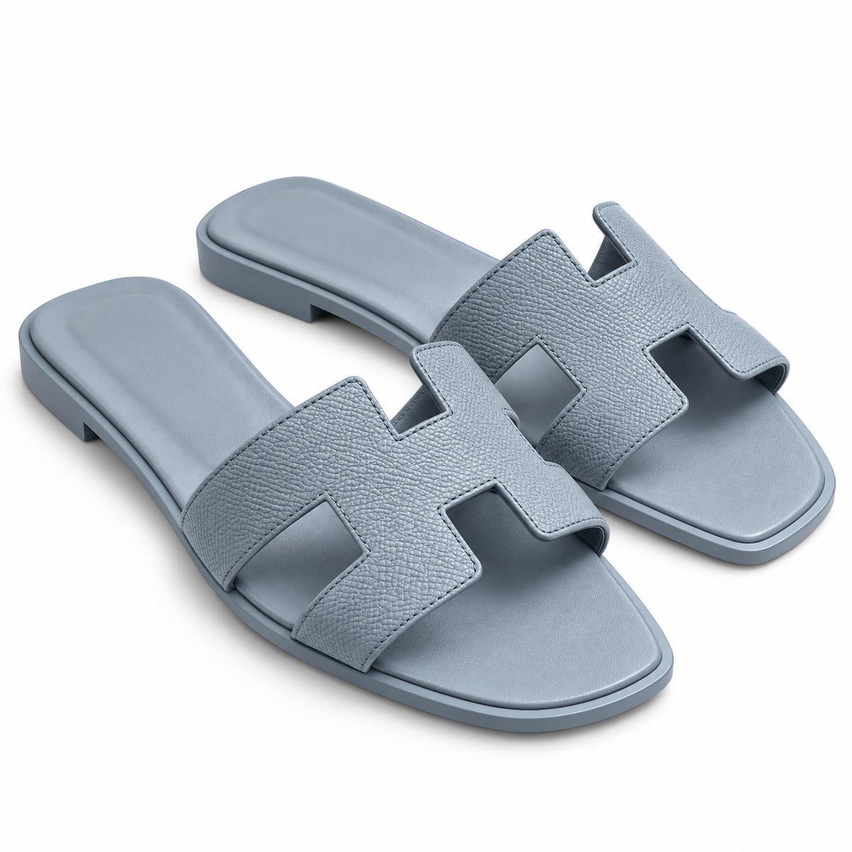 HERMÈS ORAN BLEU GALET EPSOM T39,5