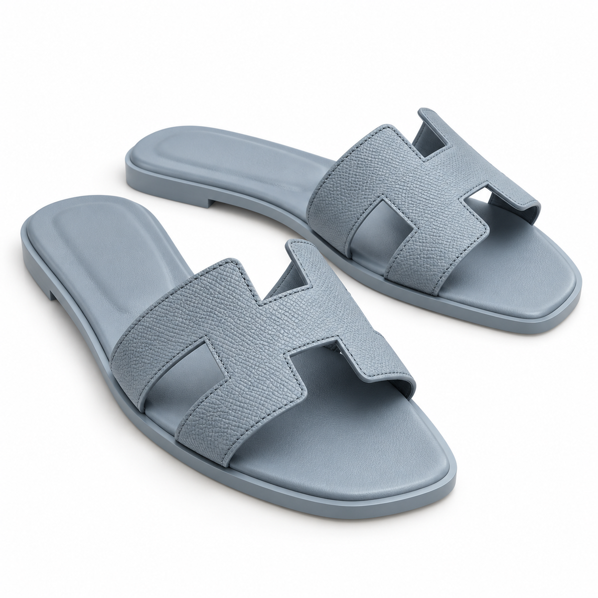 HERMÈS ORAN BLEU GALET EPSOM T39,5