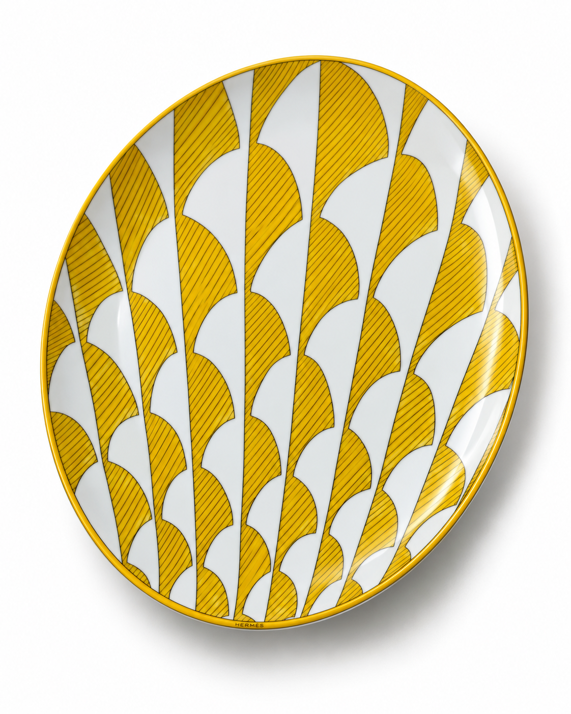 HERMÈS PLAT OVALE SOLEIL