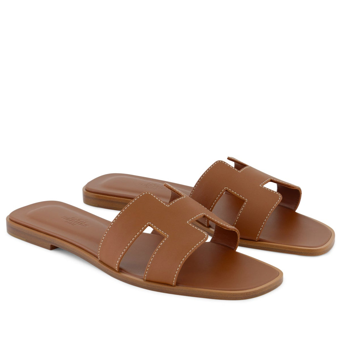 HERMES Oran Gold Cuir Swift