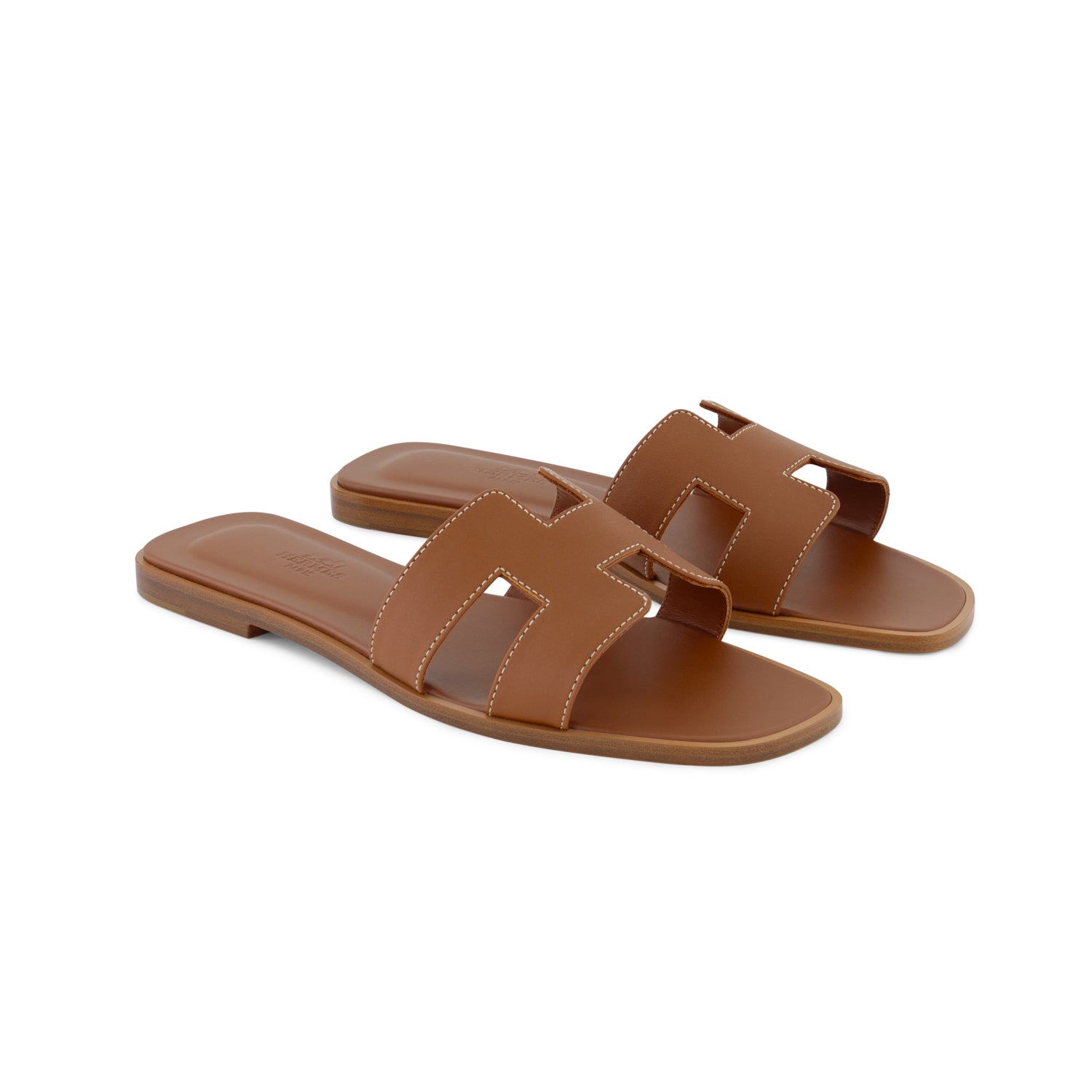 HERMES Oran Gold Cuir Swift