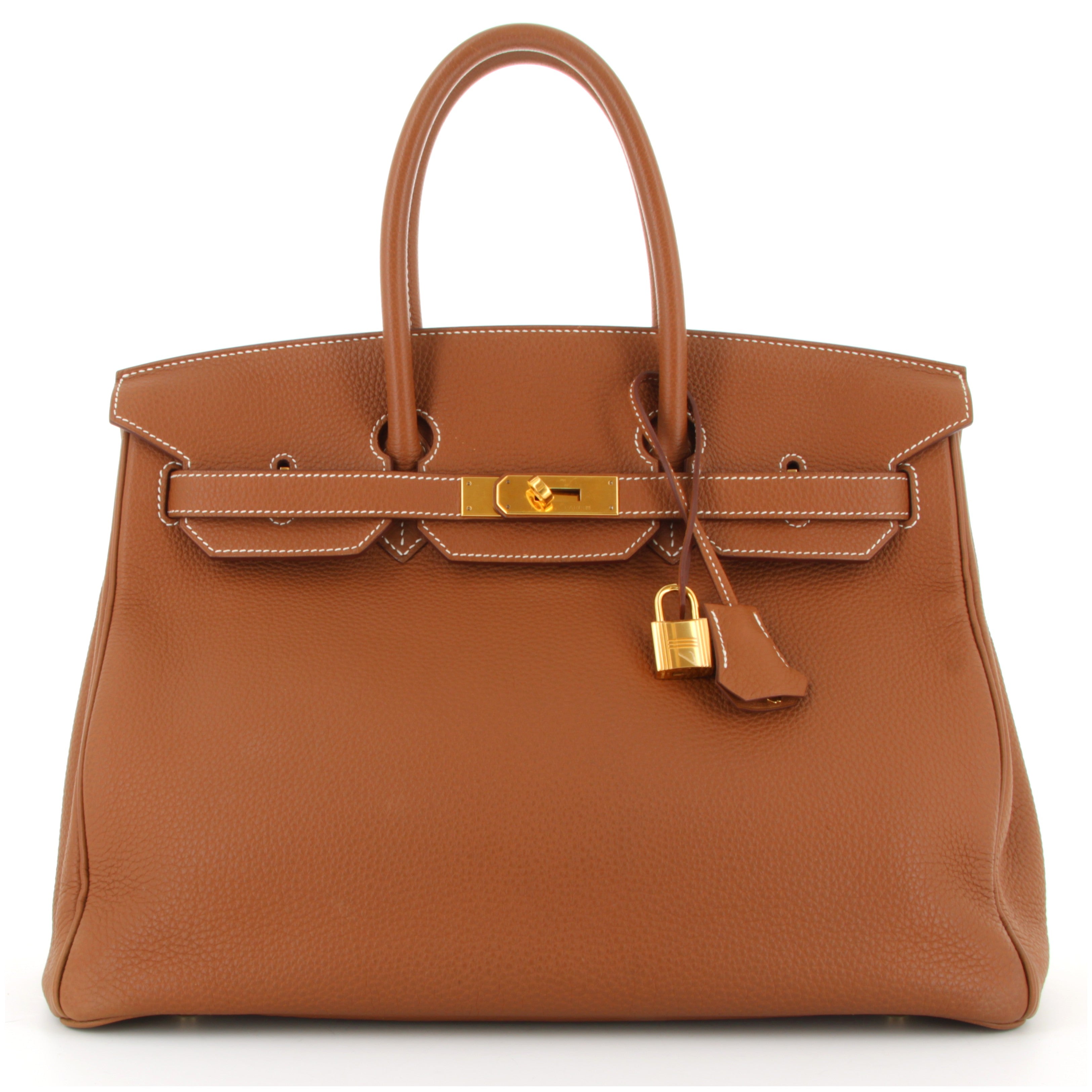 Hermès Birkin 35 Gold Togo Gold Hardware (Yellow Gold)