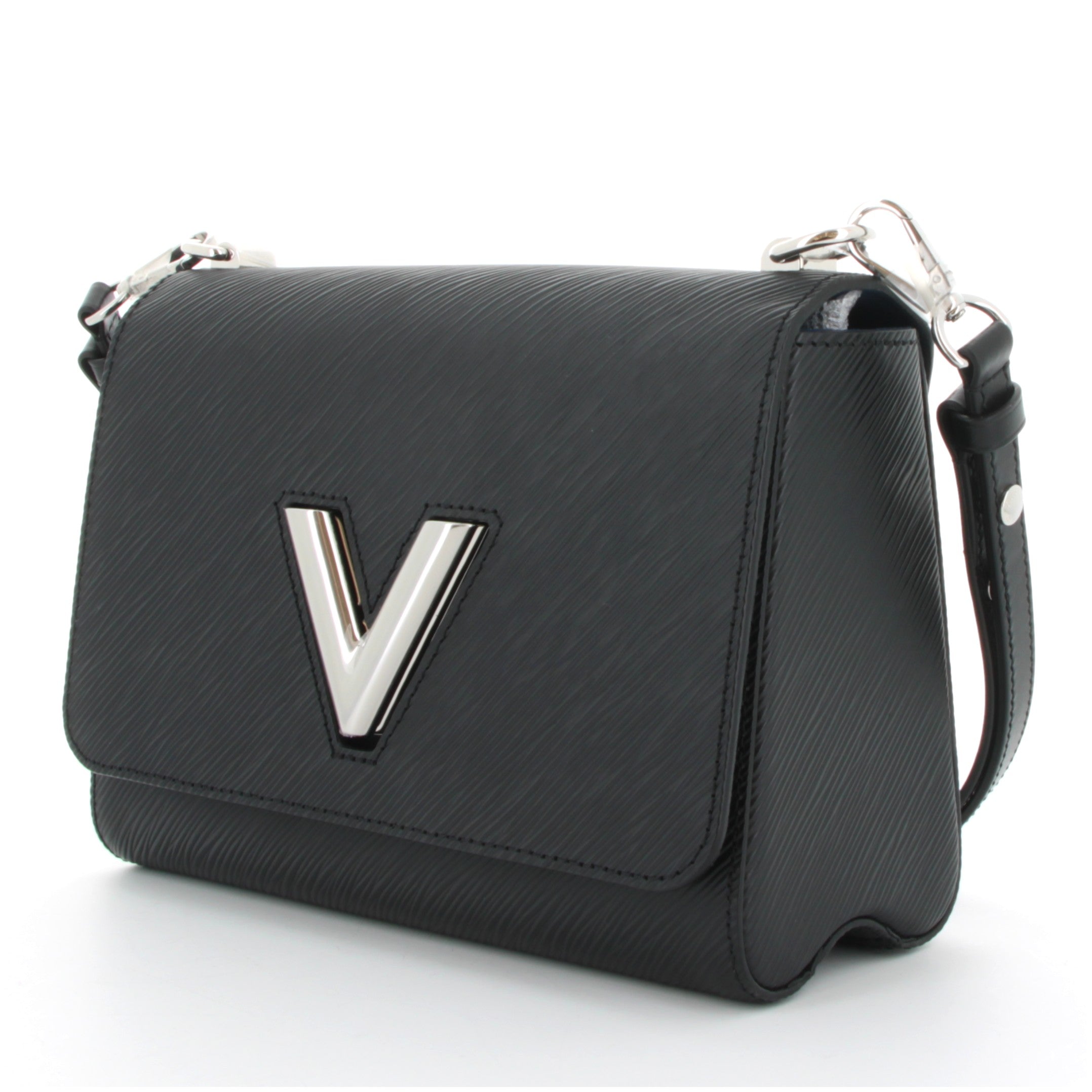 Louis Vuitton Sac Twist Noir Finition Paladié