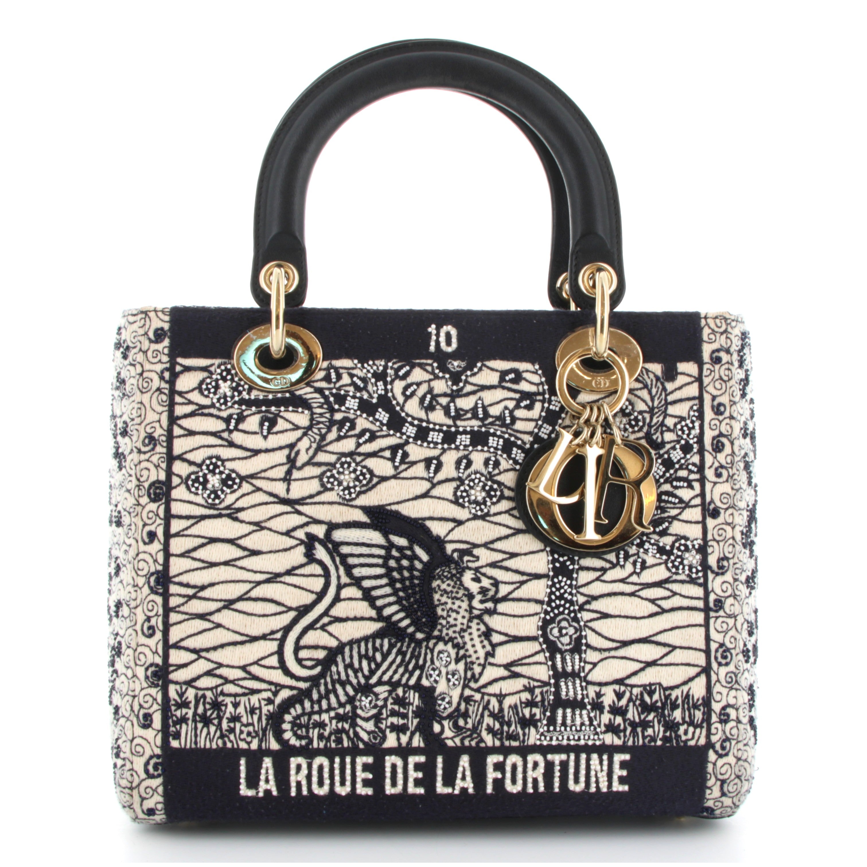 Christian Dior Lady Dior La Roue De La Fortune Finition Champagne