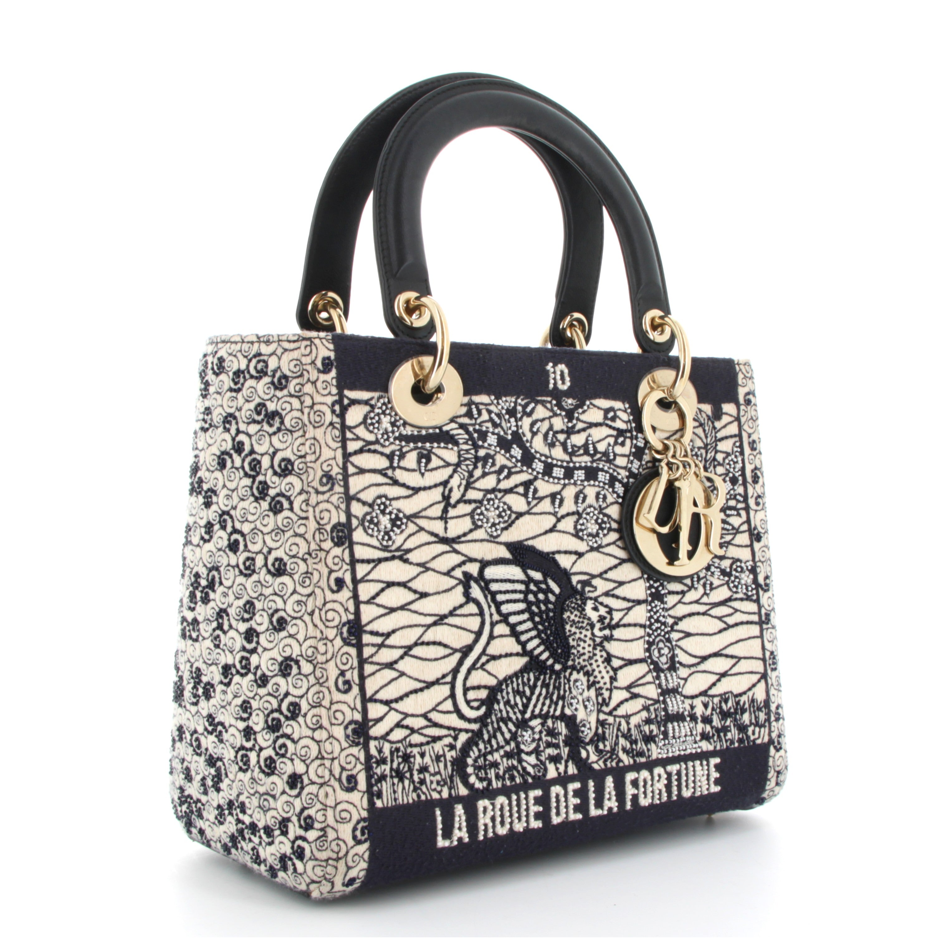 Christian Dior Lady Dior La Roue De La Fortune Finition Champagne
