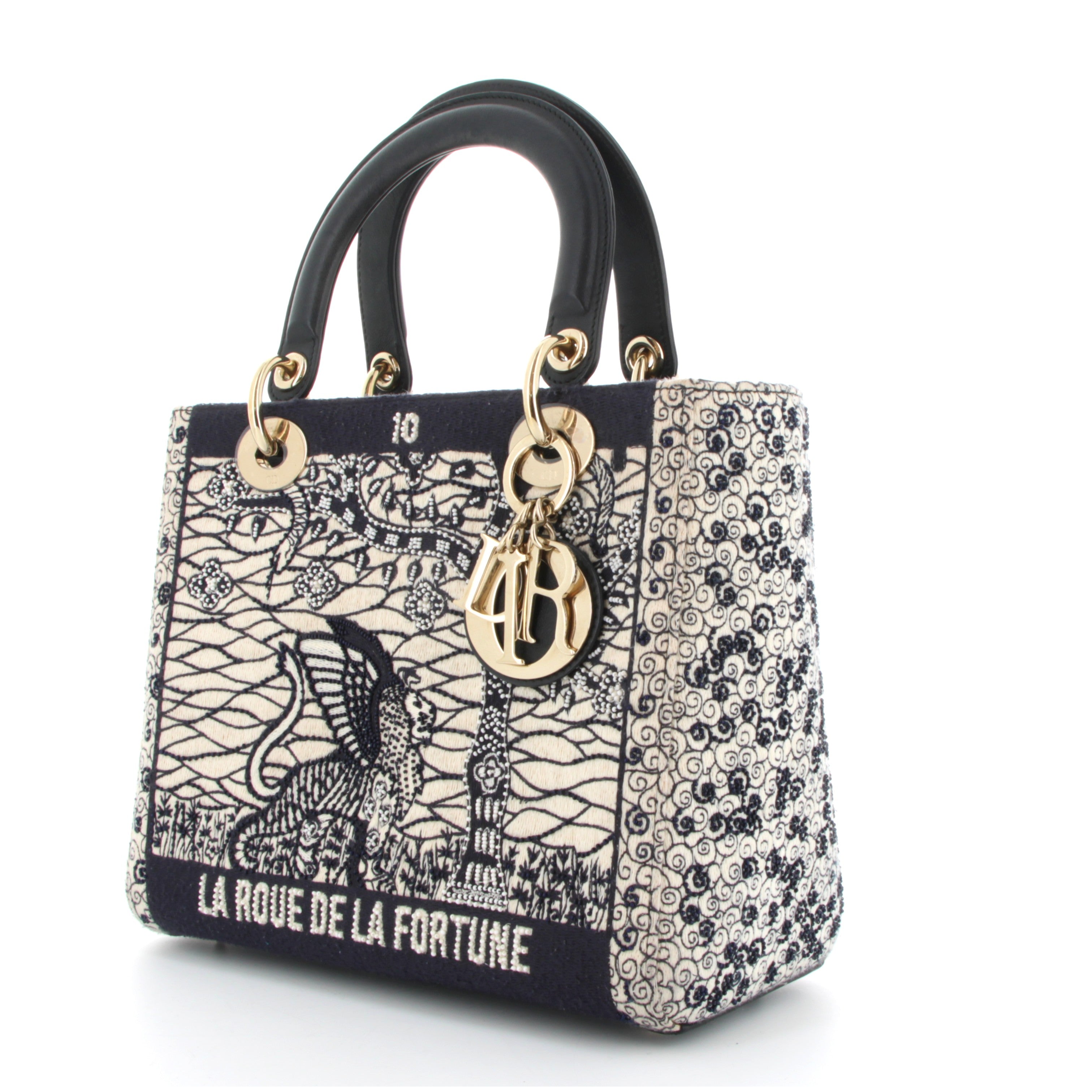 Christian Dior Lady Dior La Roue De La Fortune Finition Champagne