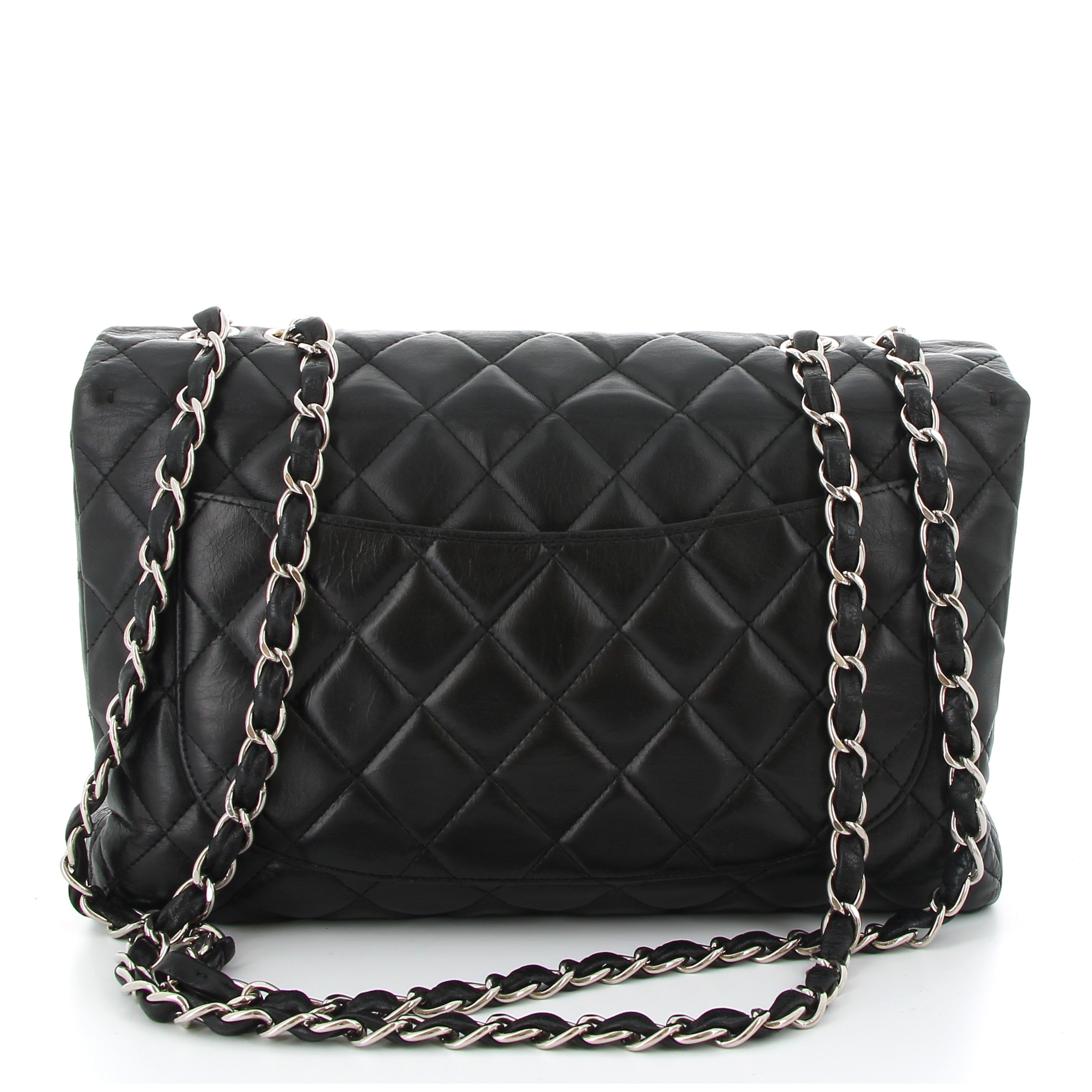 Chanel Timeless Classique Medium Noir Finition Palladié