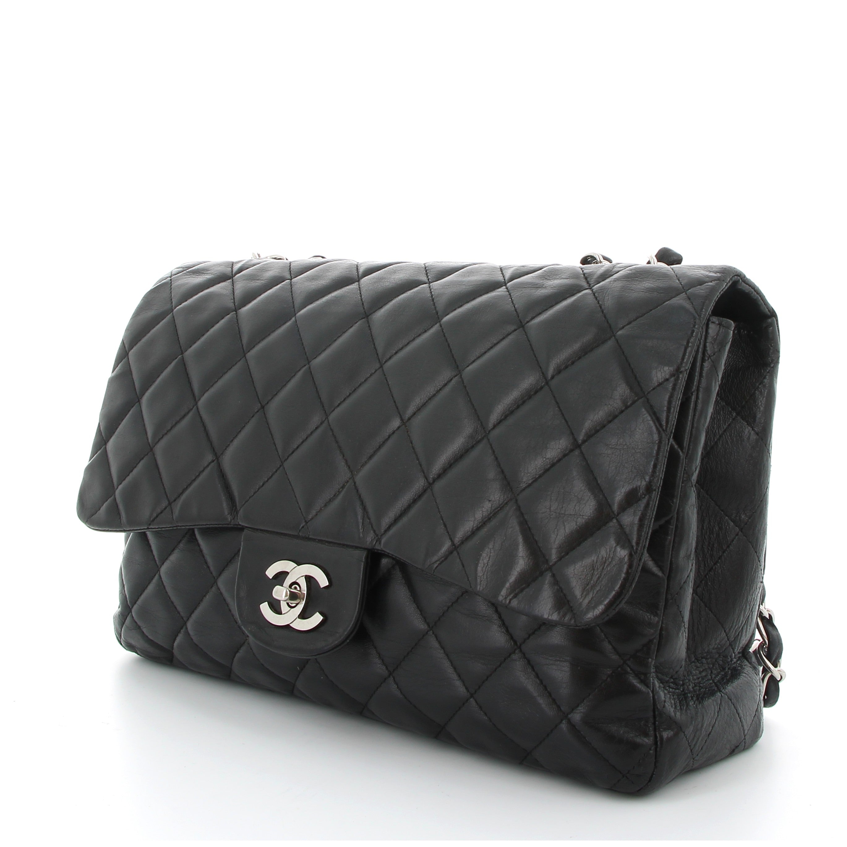 Chanel Timeless Classique Medium Noir Finition Palladié