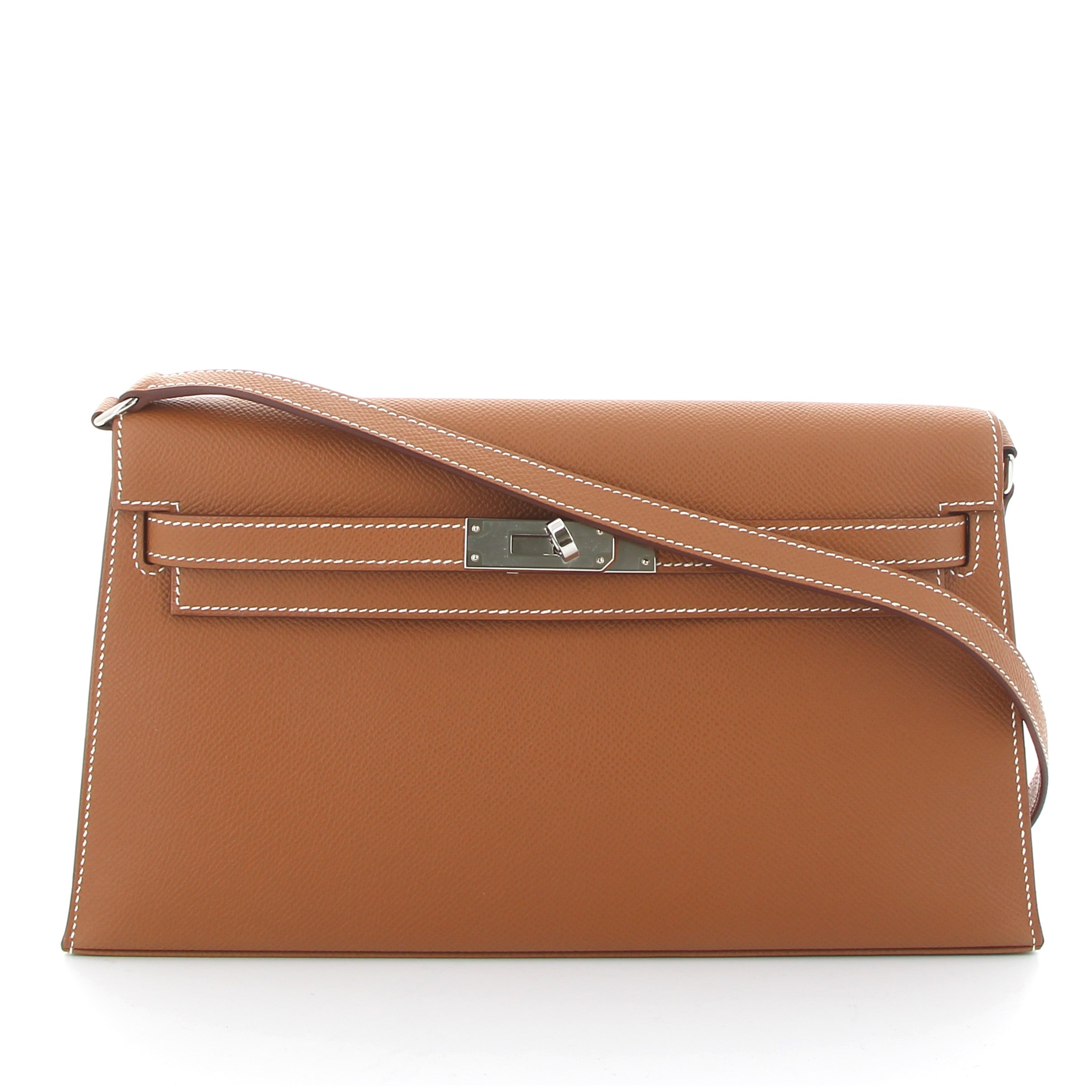 Hermes Kelly Elan Gold Epsom Finition Palladié