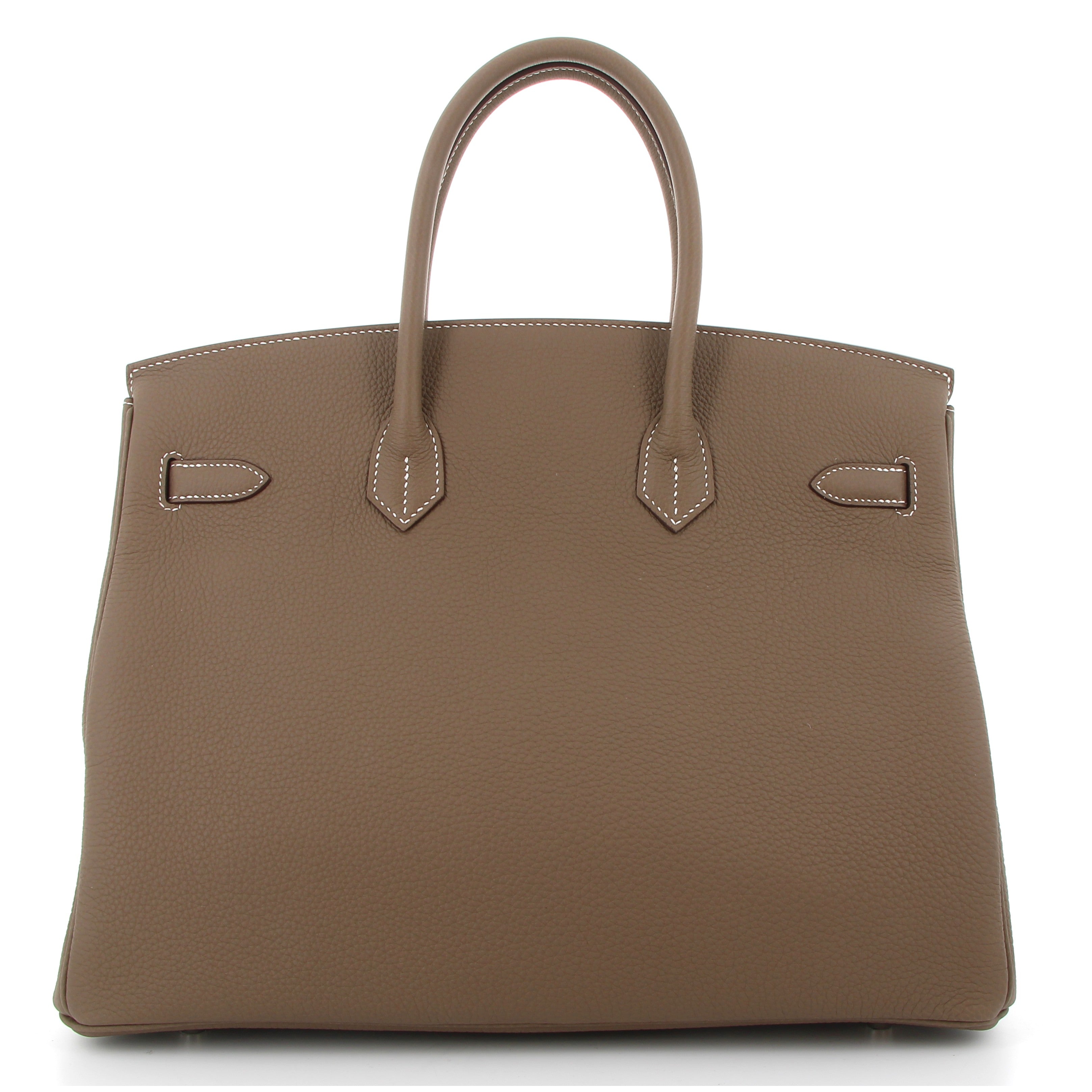 Hermes Birkin 35 Etoupe Togo Finition Paladié