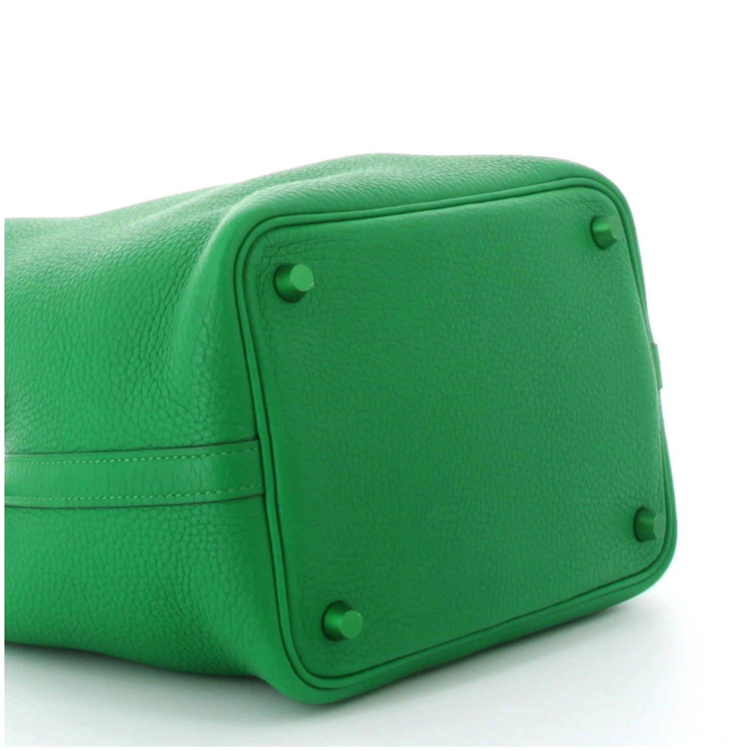 HERMÈS PICOTIN 18 BAMBOU TAURILLON CLÉMENCE