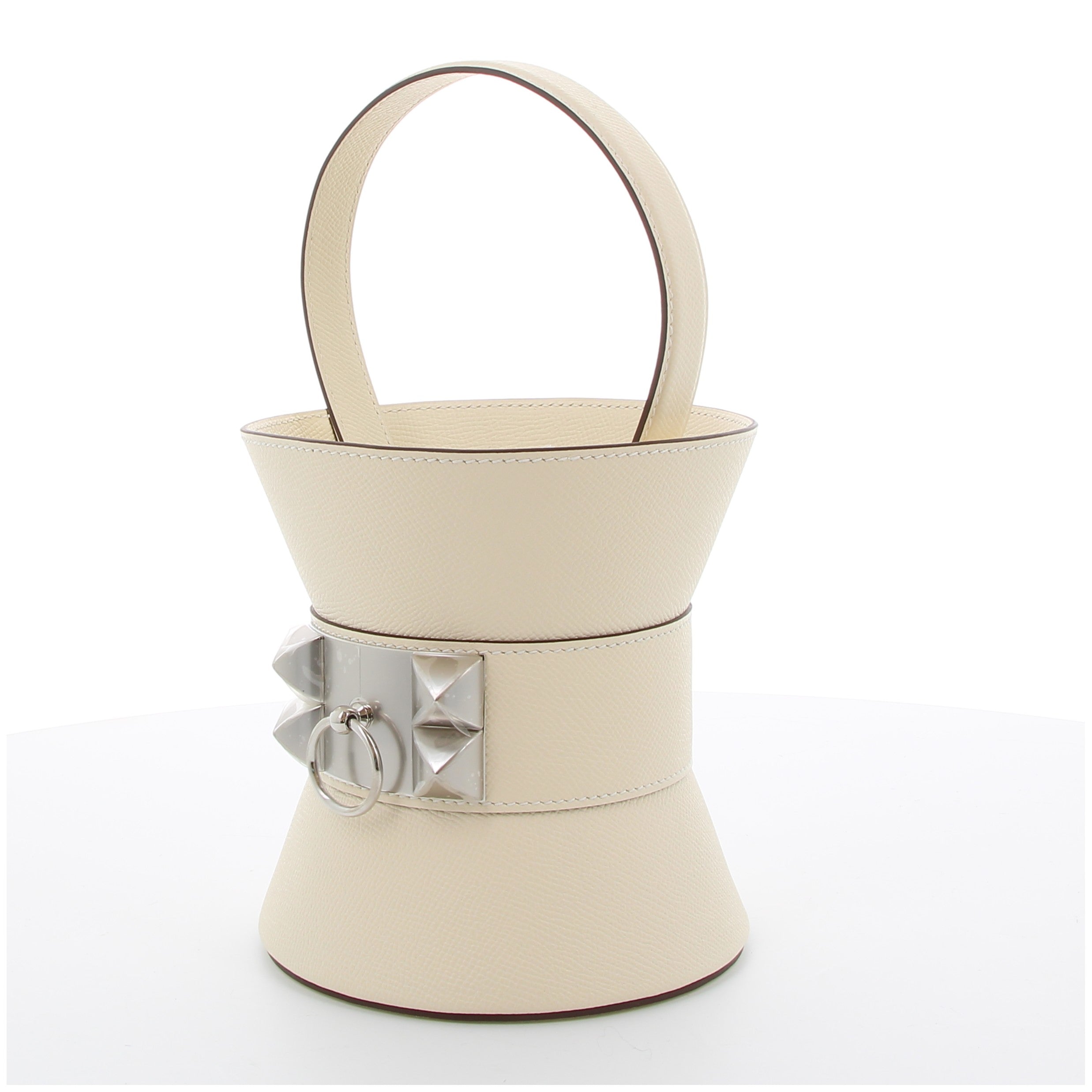 HERMÈS MINI MÉDOR NATA FINITION PALLADIÉE