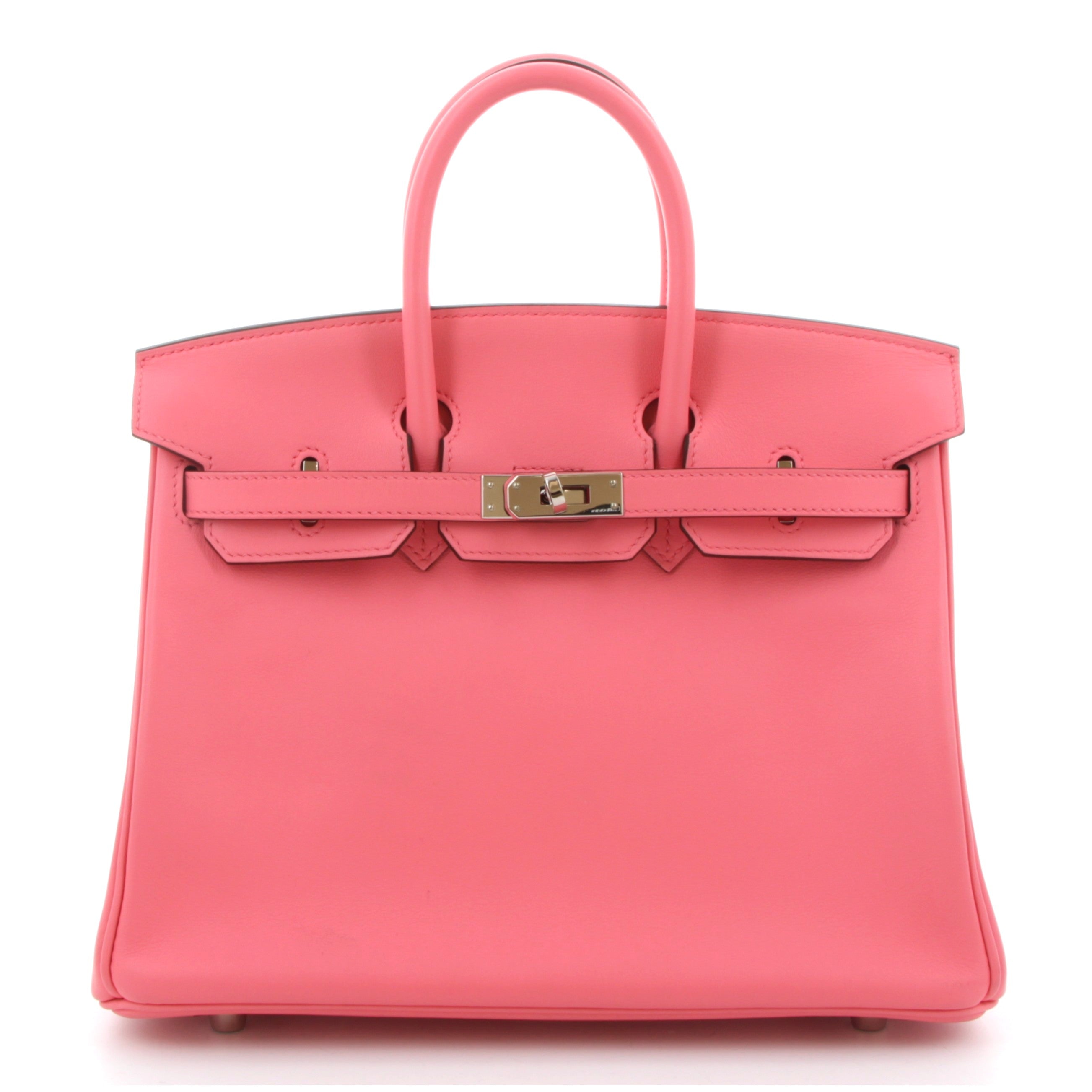 BIRKIN 25 ROSE D'ÉTÉ SWIFT FINITION PALLADIÉ