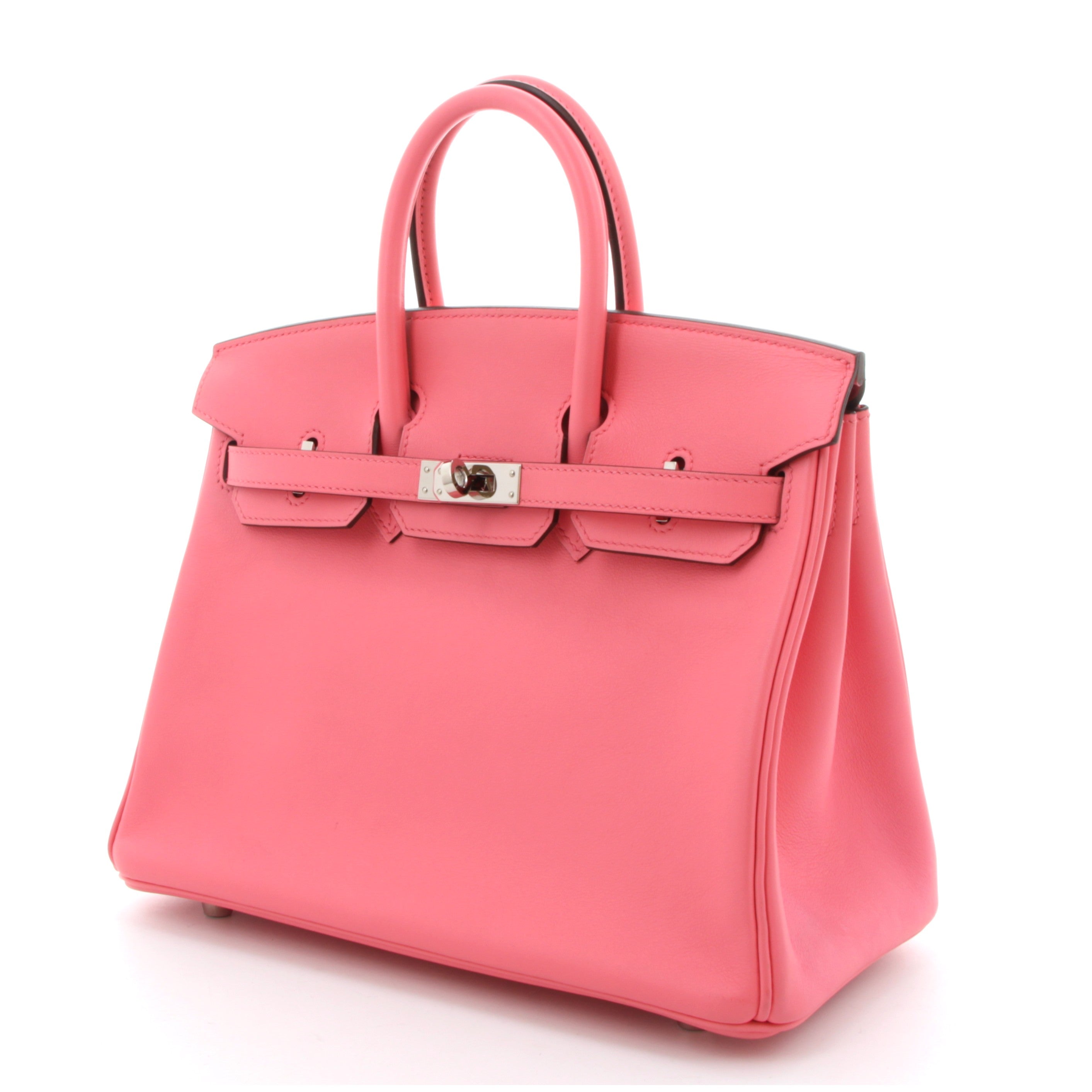 BIRKIN 25 ROSE D'ÉTÉ SWIFT FINITION PALLADIÉ