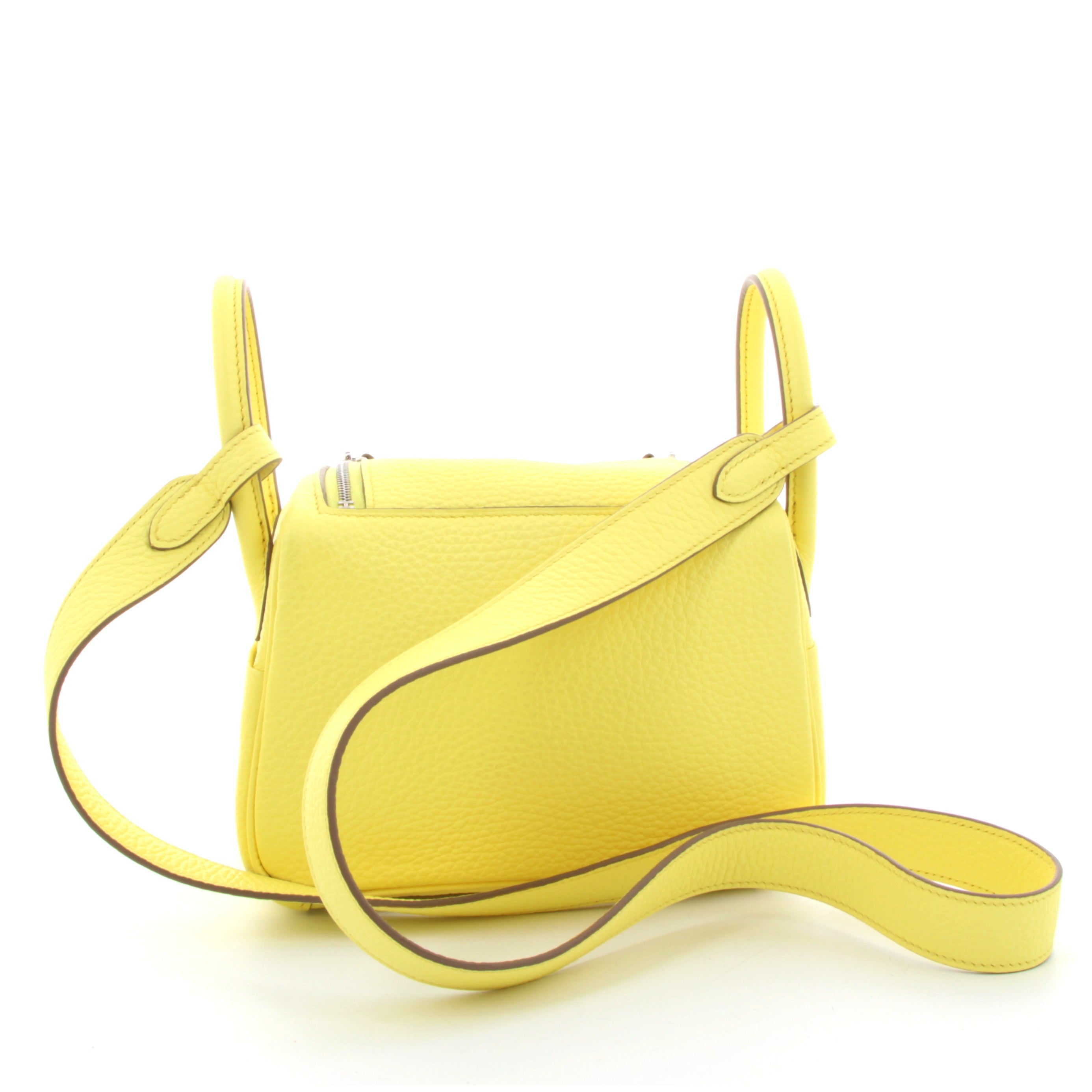 HERMÈS LINDY MINI TAURILLON CLÉMENCE LIMONCELLO PALLADIÉ