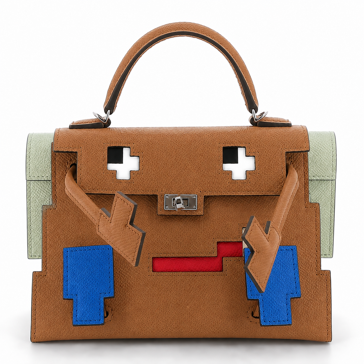 HERMÈS KELLY DOLL PICTO GOLD EPSOM FINITION PALLADIÉ
