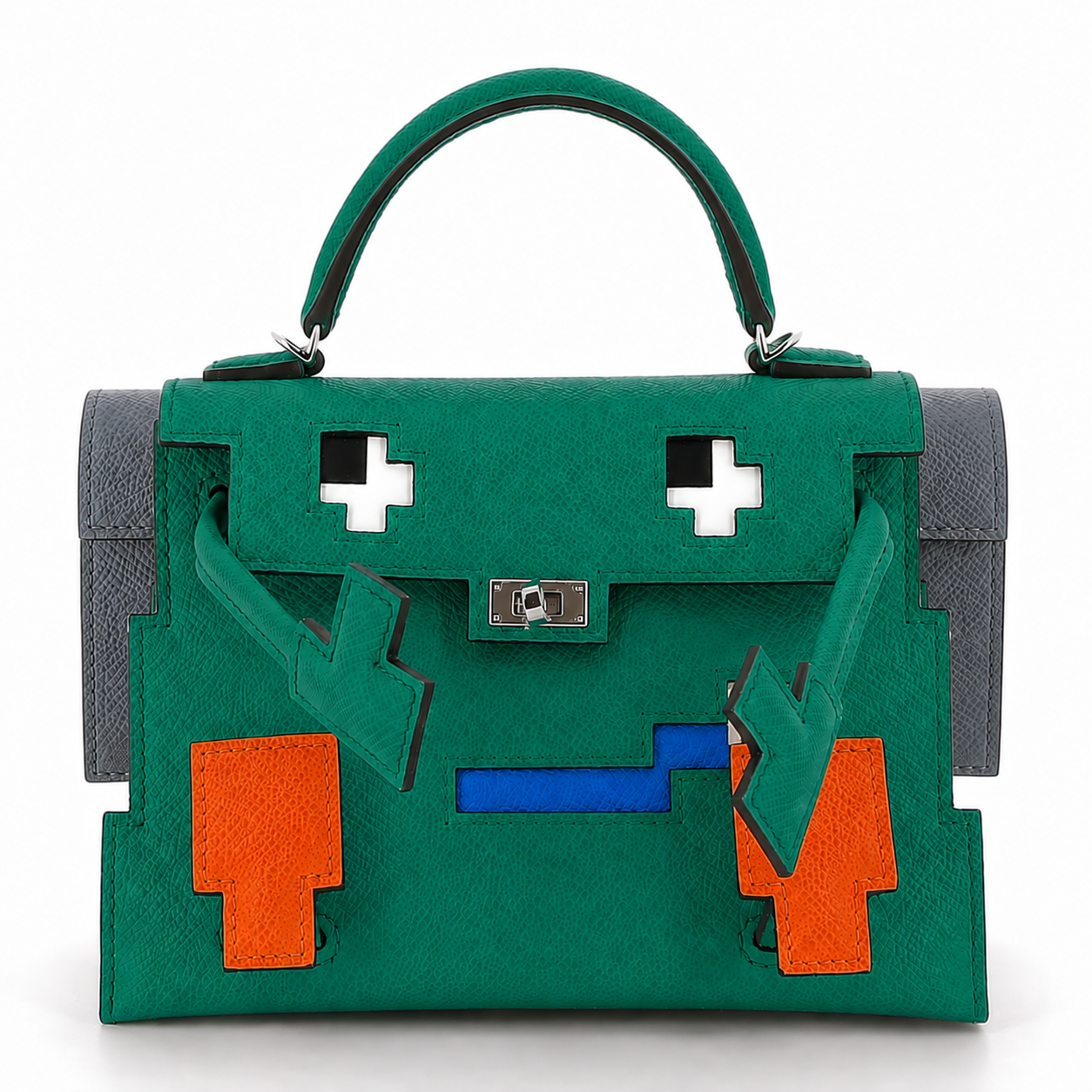 HERMÈS KELLY DOLL PICTO VERTIGO EPSOM FINITION PALLADIÉ