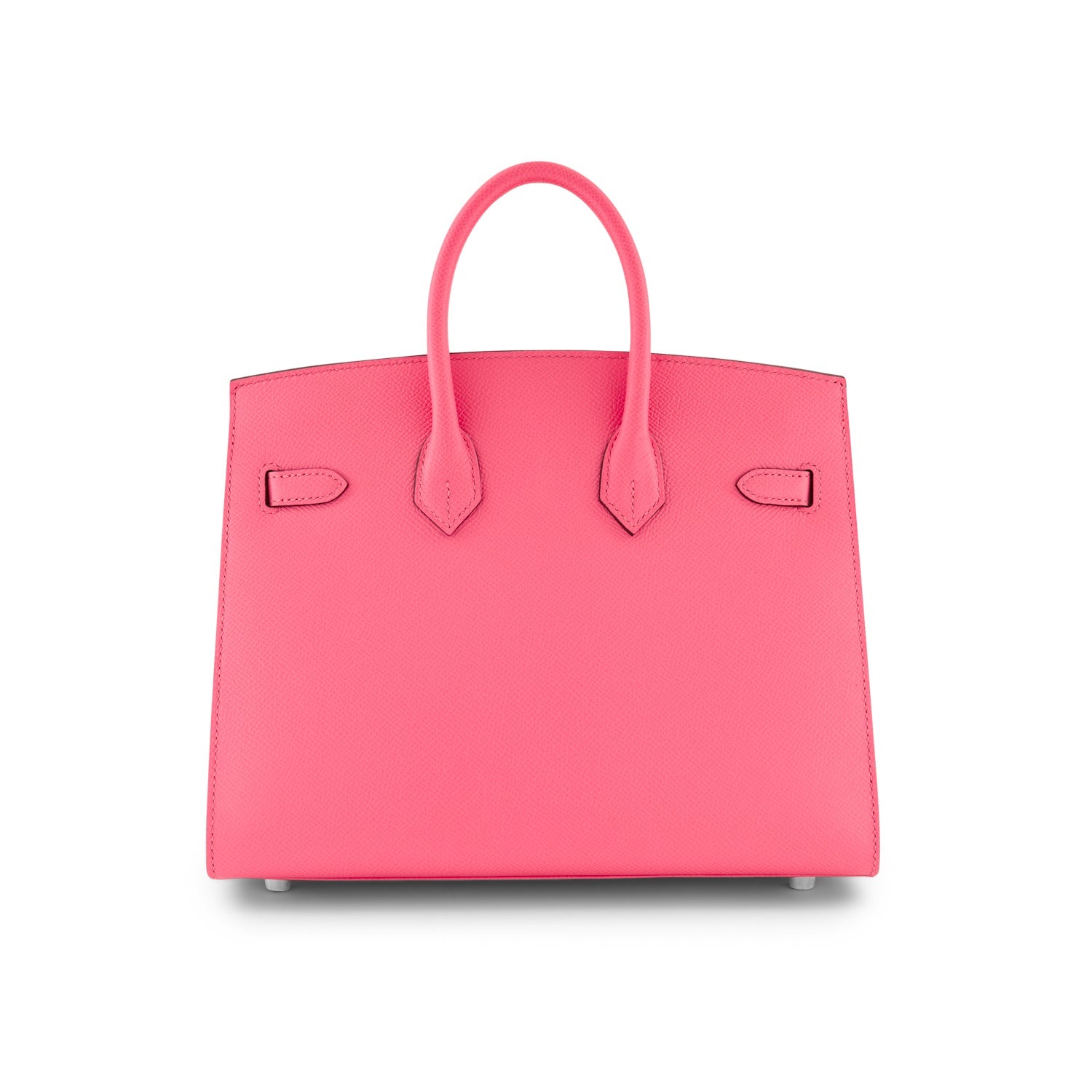 HÈRMES Birkin 25 Rose Azalee Epsom Leather Palladium Finish