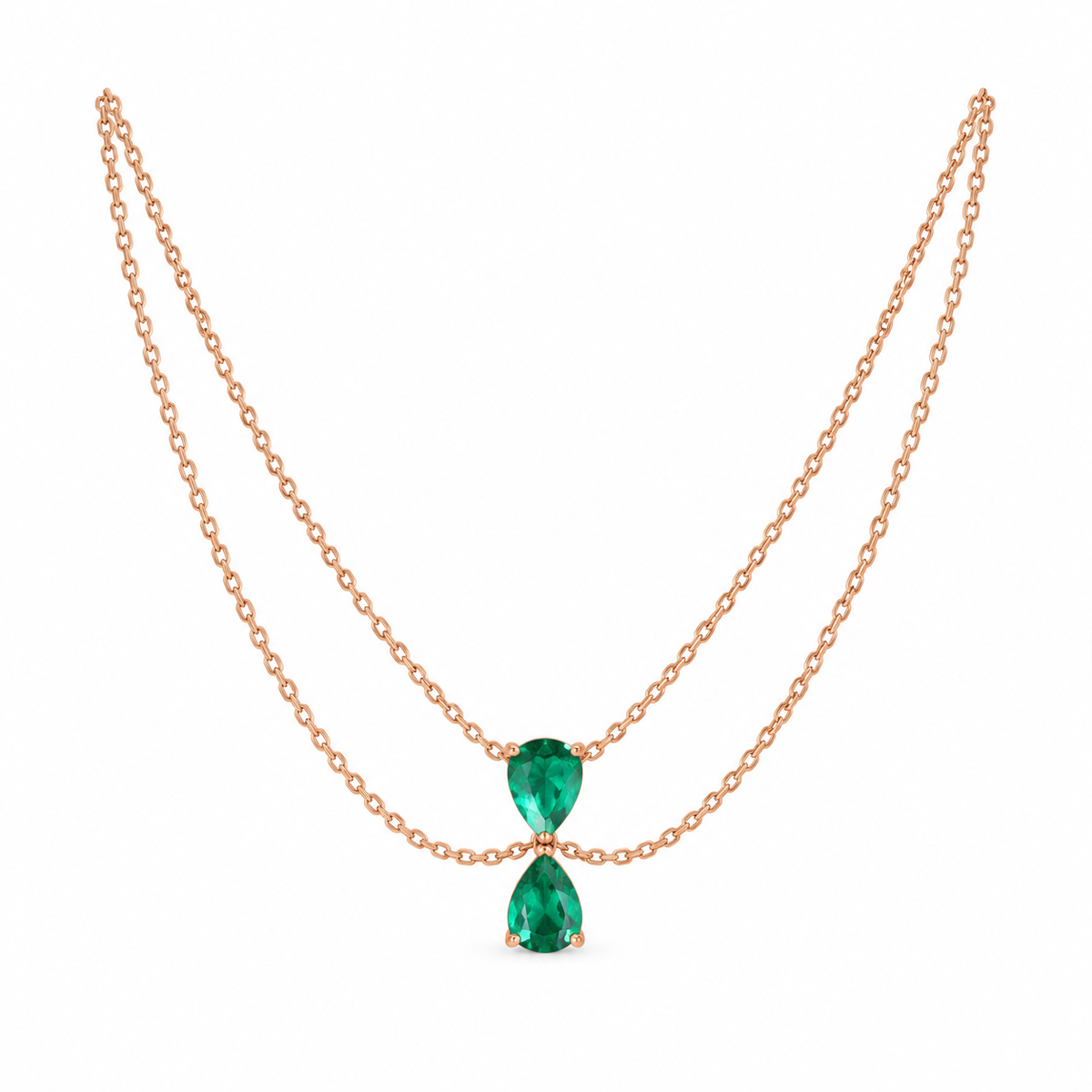 HELENA JOY Joy Duo Spring Choker Tourmaline Green