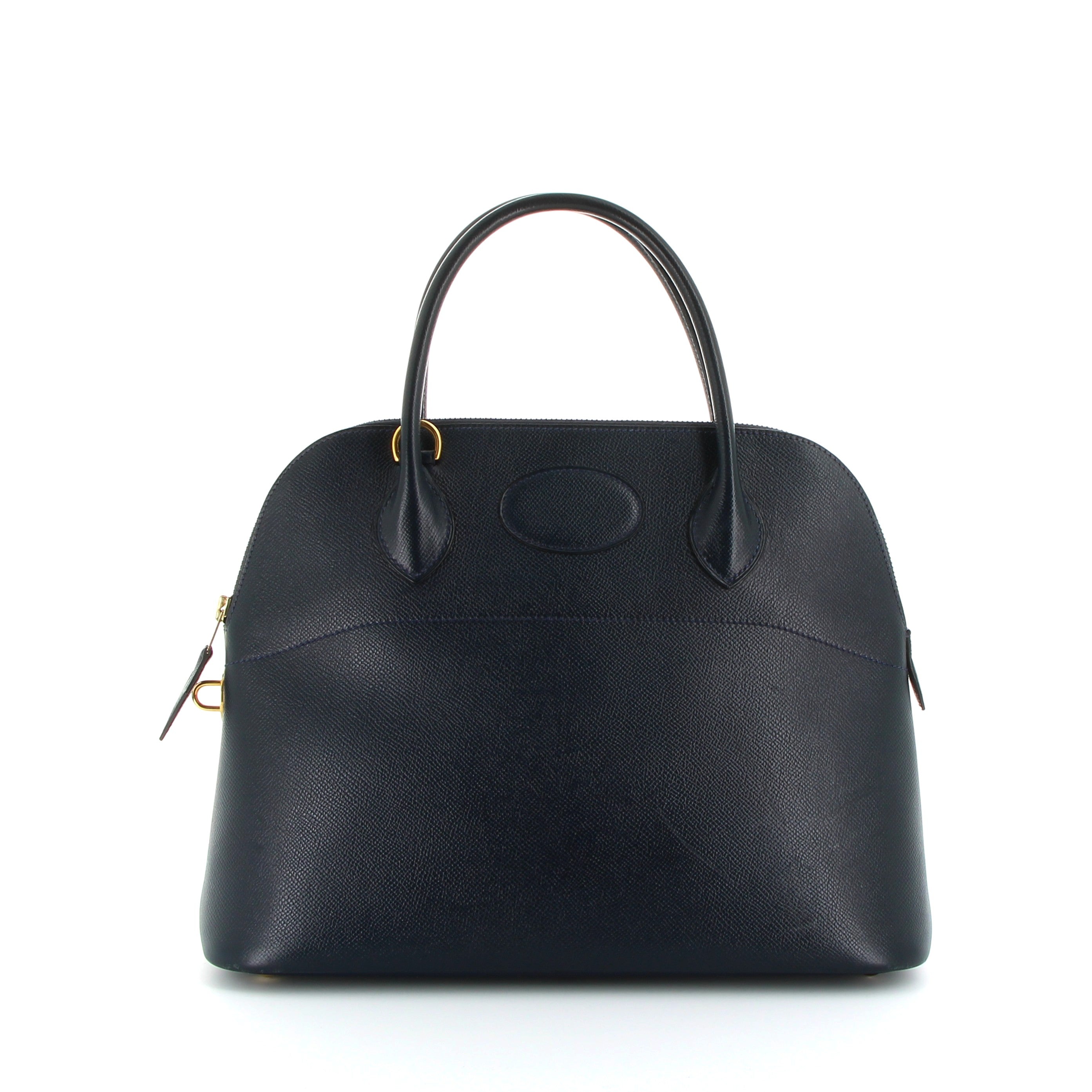 HERMÈS Bolide 30 cuir Epsom Bleu Indigo finition dorée